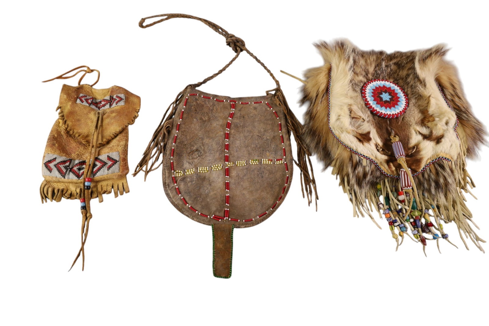 3 NATIVE AMERICAN BAGS (1 of 8)