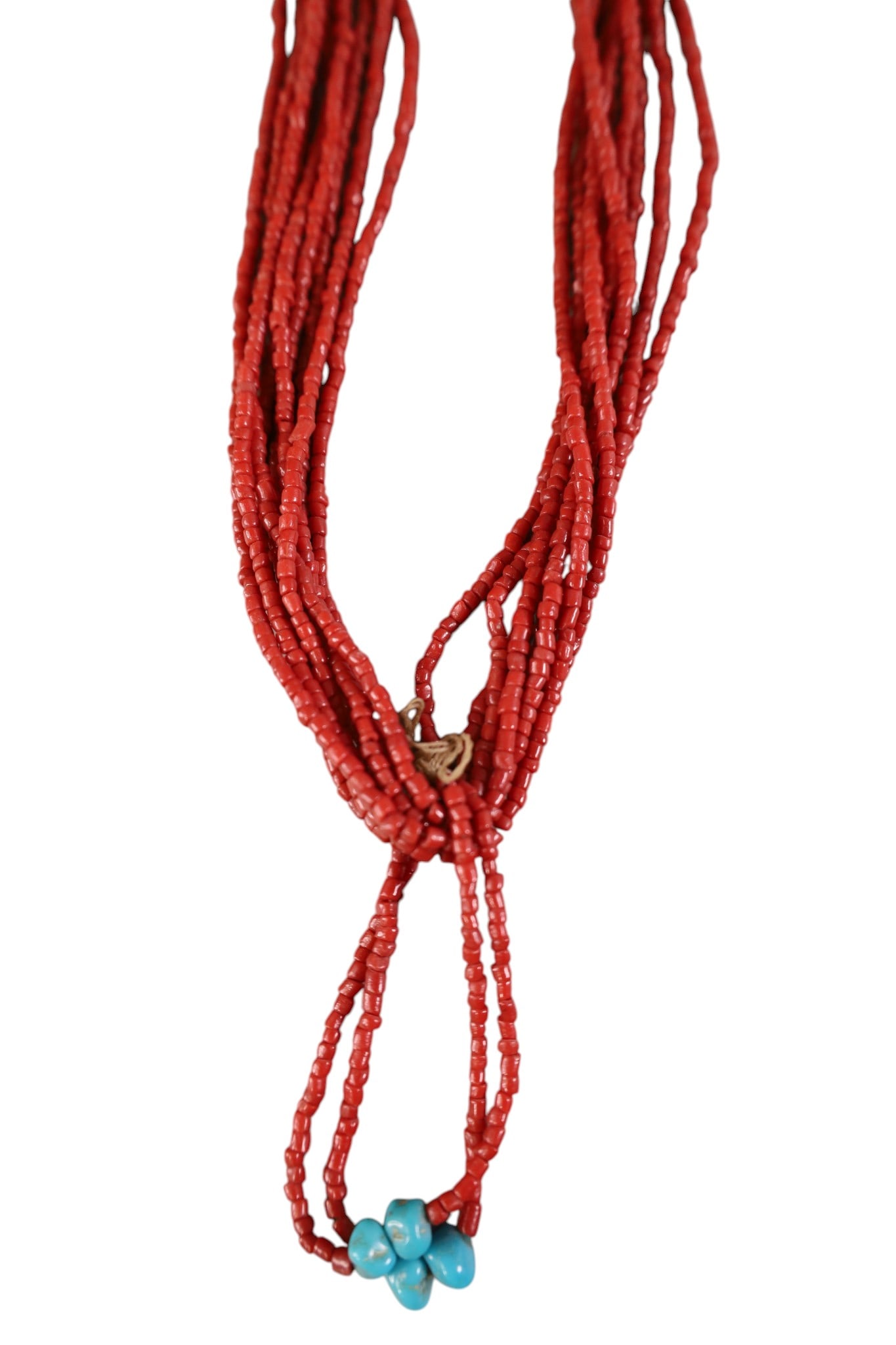 3 CORAL NECKLACES - 4