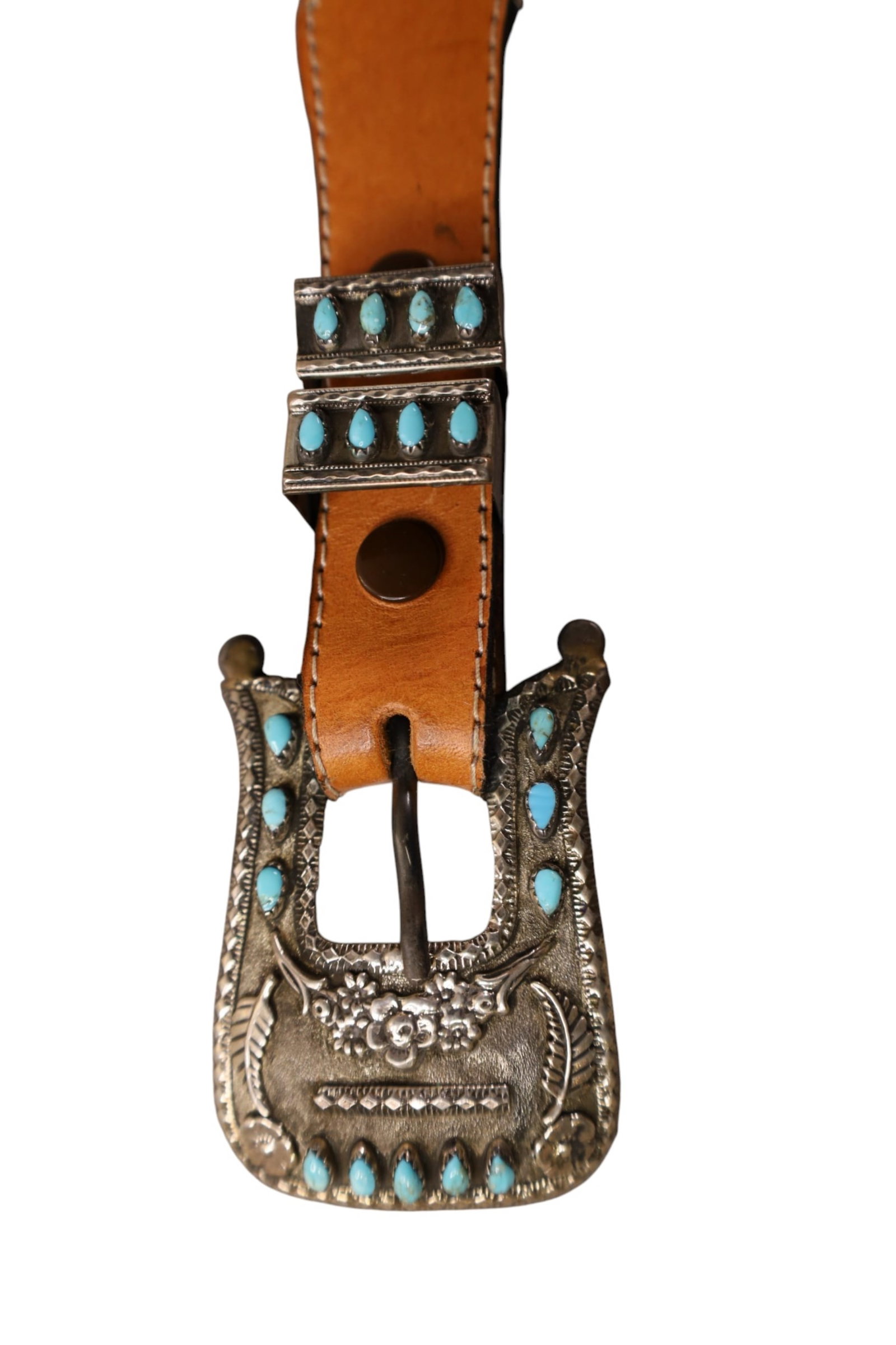 4 WESTERN BELTS - 4
