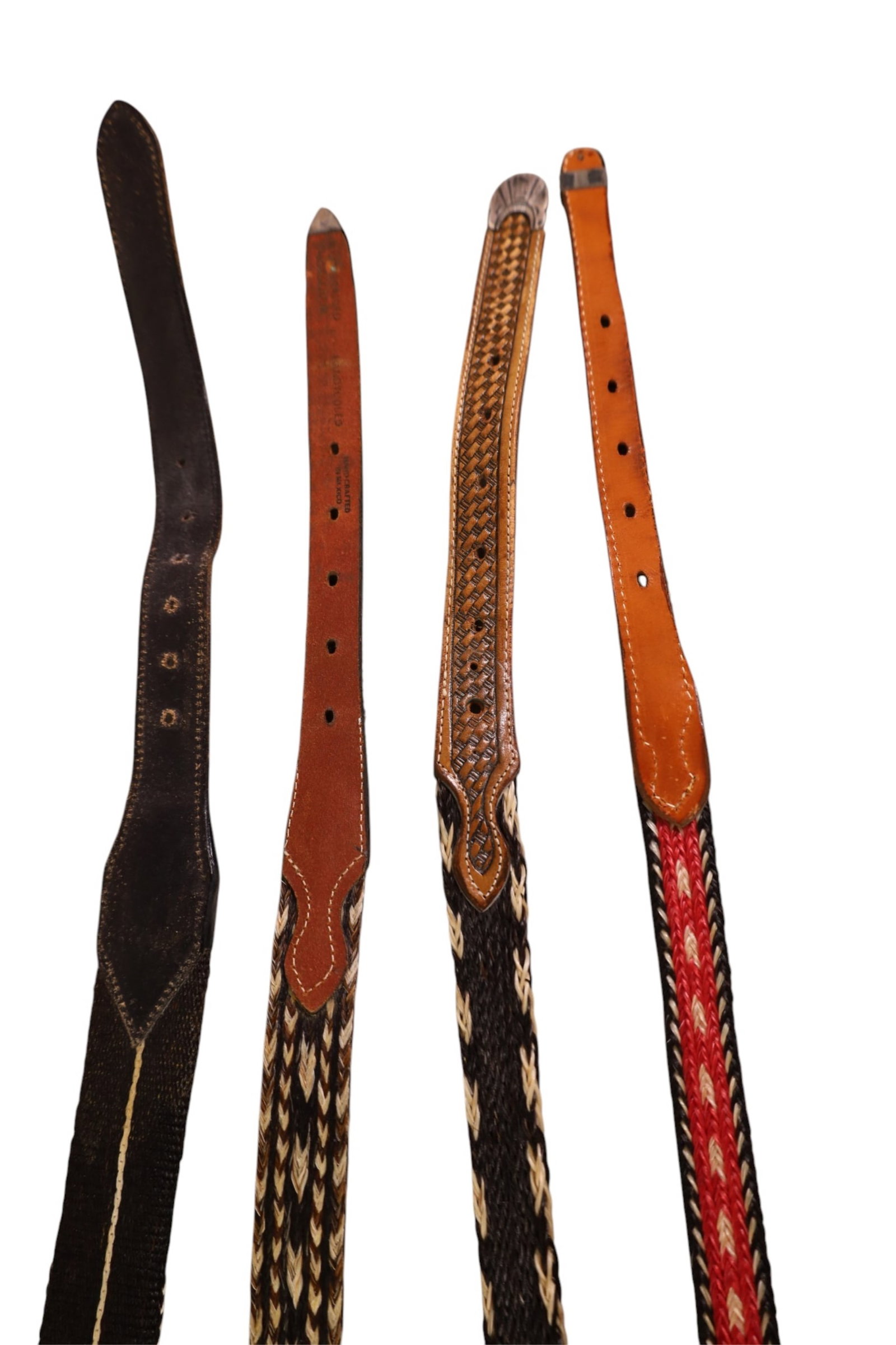 4 WESTERN BELTS - 7