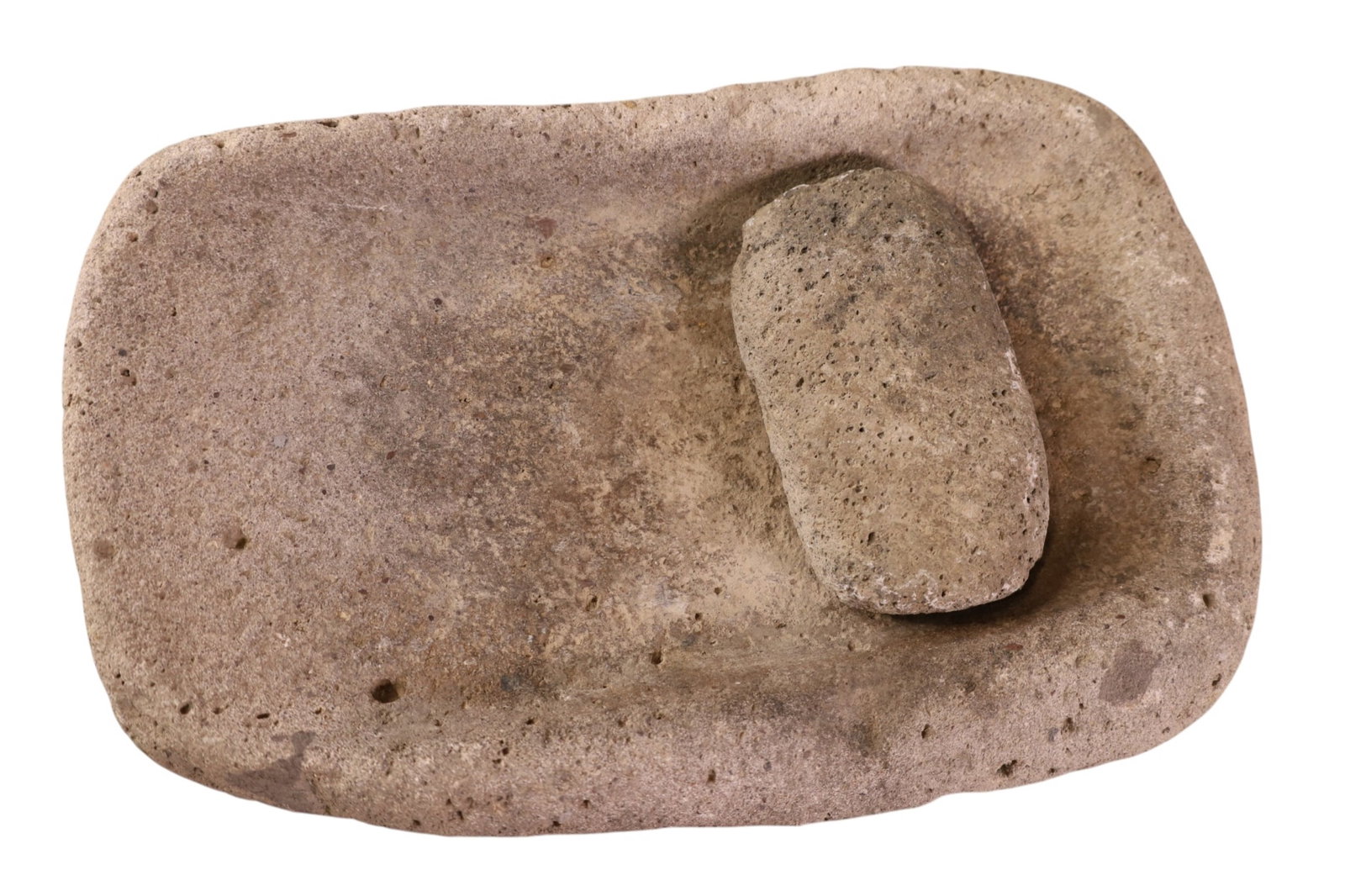 NATIVE AMERICAN GRINDING STONE - 2
