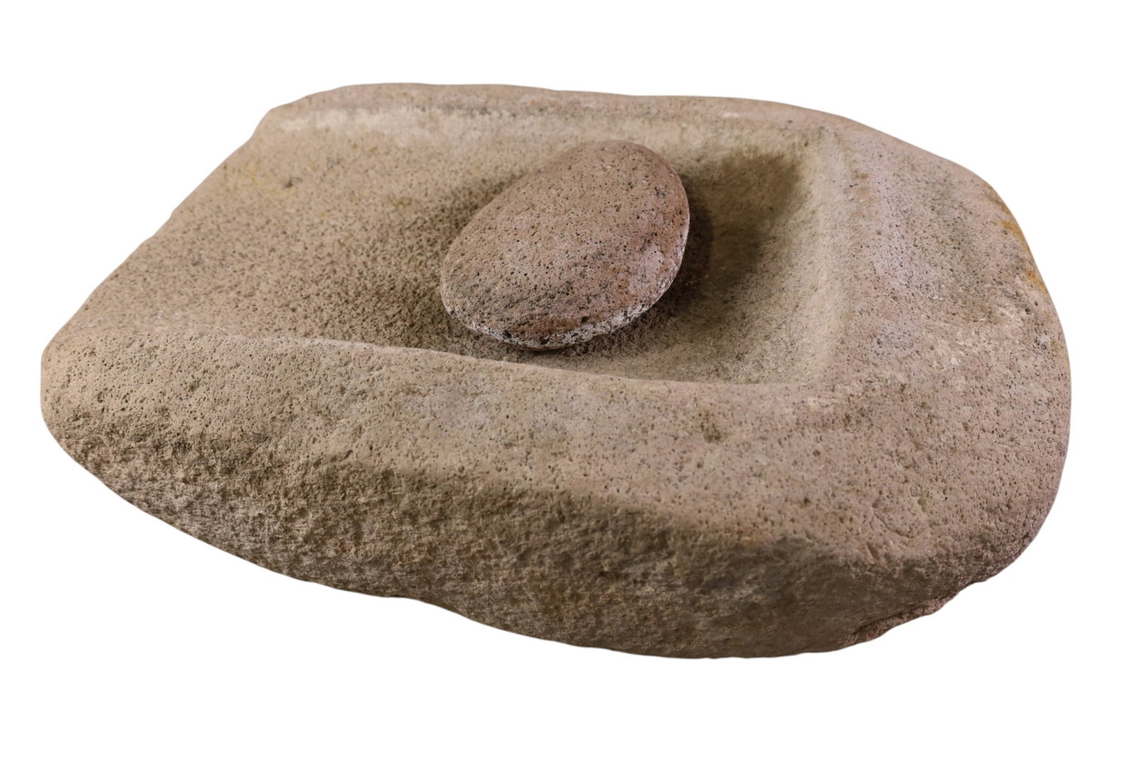 NATIVE AMERICAN GRINDING STONE - 3