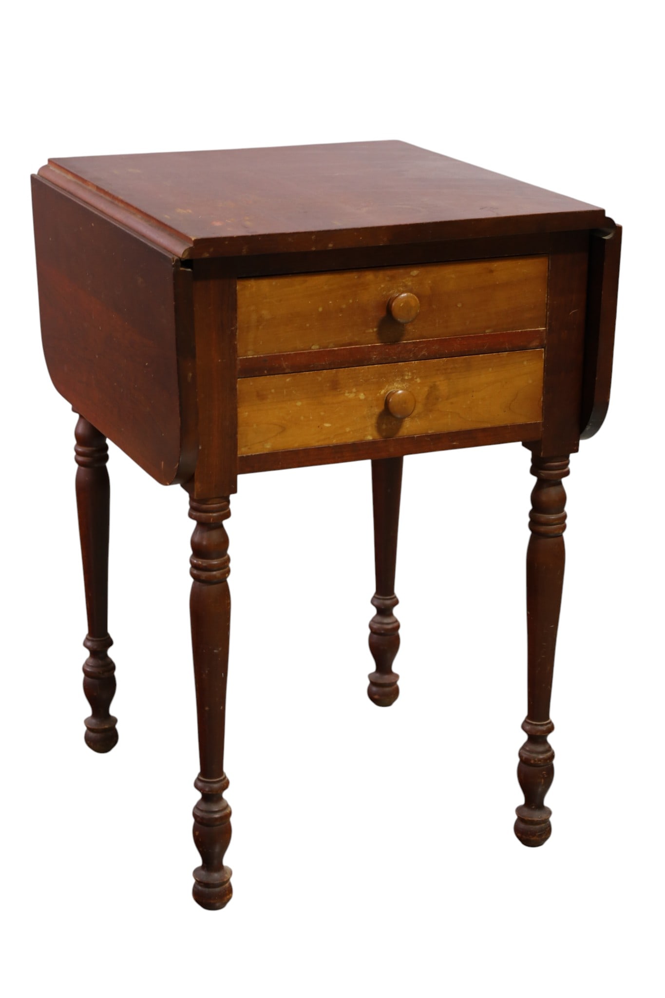 1800'S PRIMITIVE WORK TABLE (1 of 3)