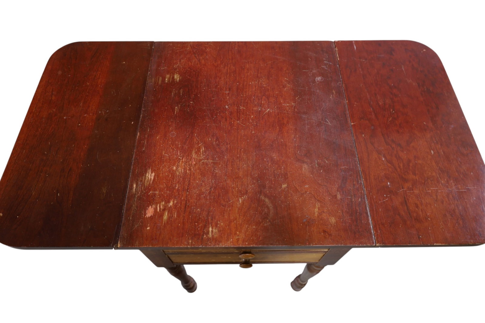 1800'S PRIMITIVE WORK TABLE - 3