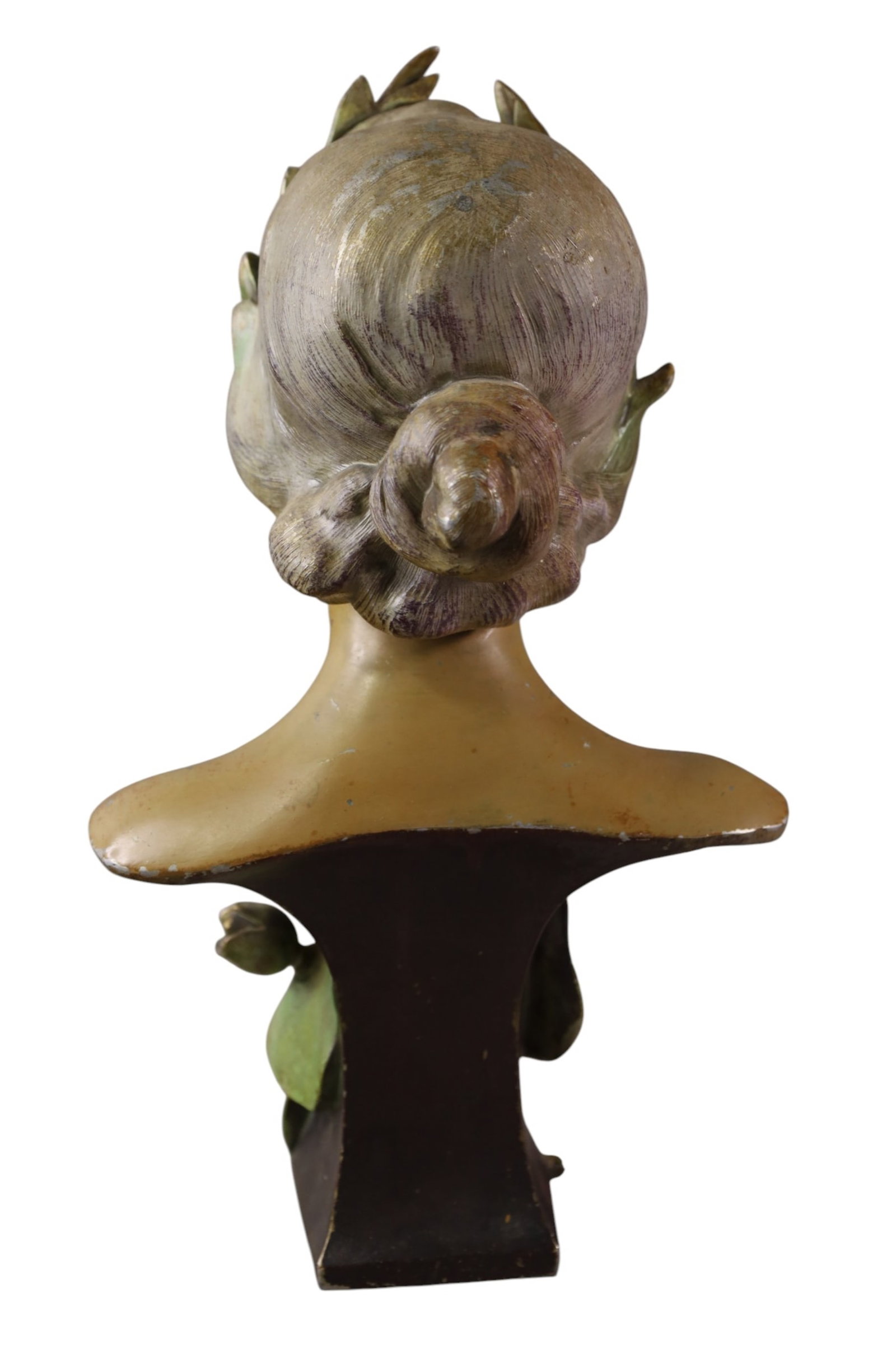 VICTORIAN SPELTER BUST - 2