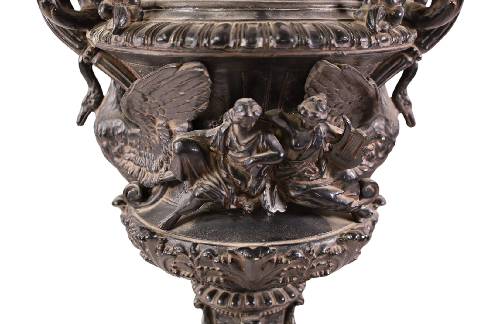 DECORATIVE LIDDED URN - 2