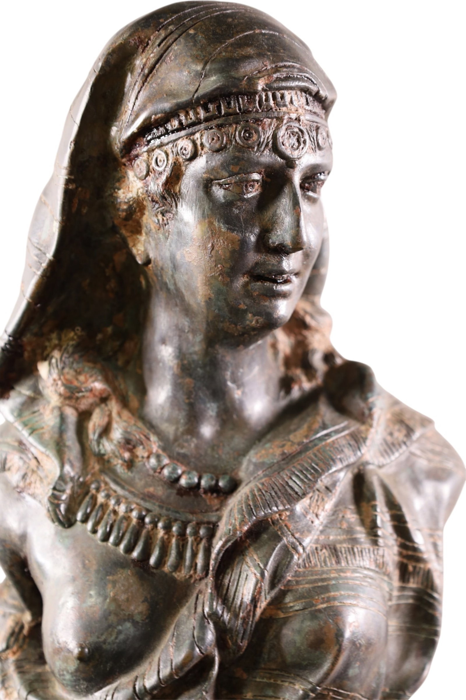 VICTORIAN FIGURAL MANTLE CLOCK - 3