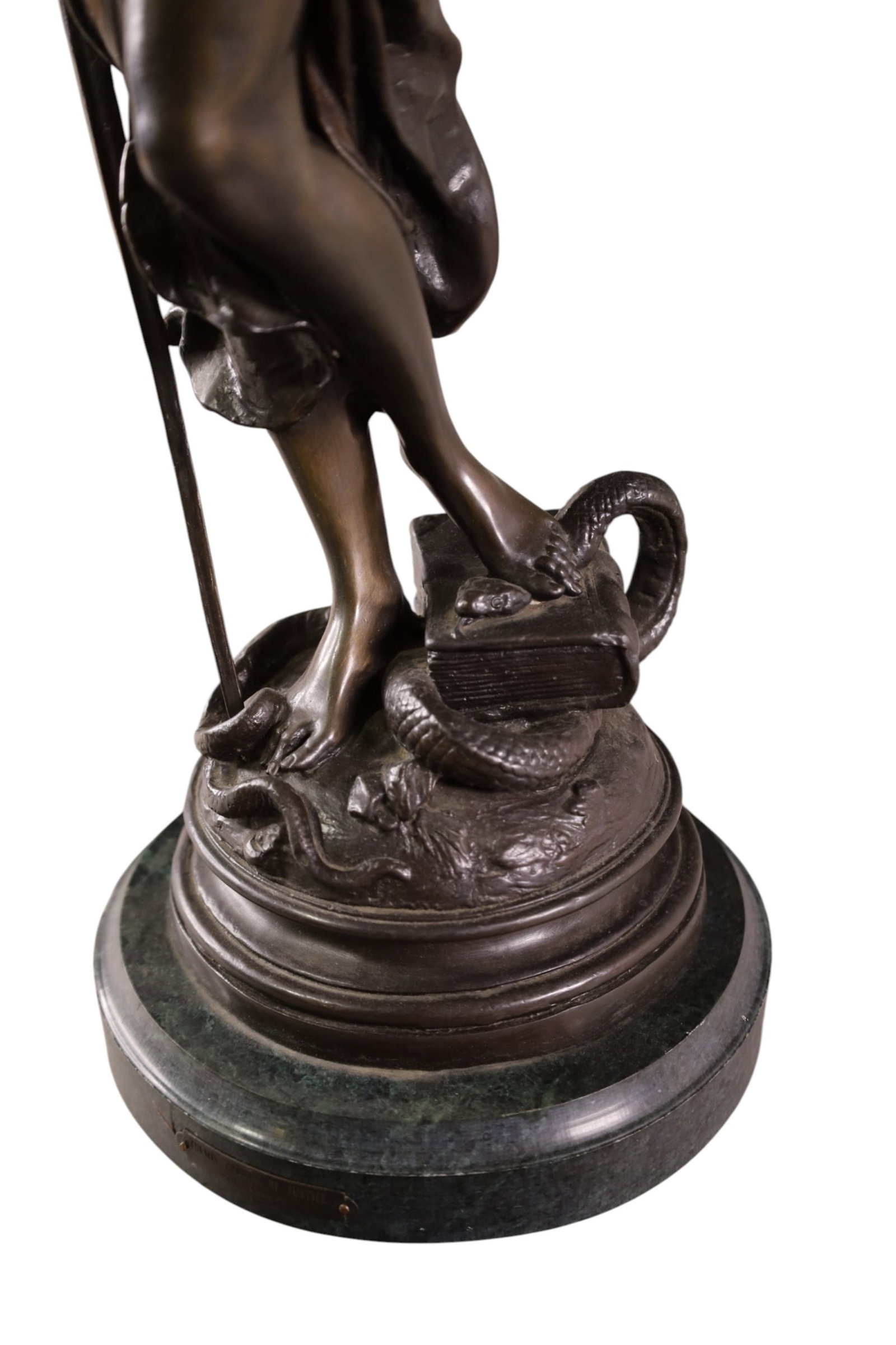 BLIND JUSTICE BRONZE STATUE - 3