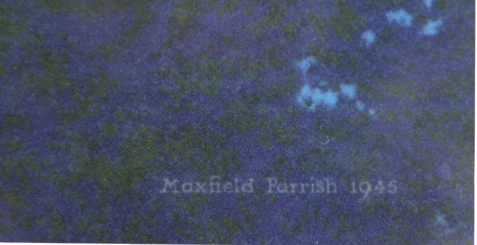 MAXFIELD PARRISH PRINT - 2