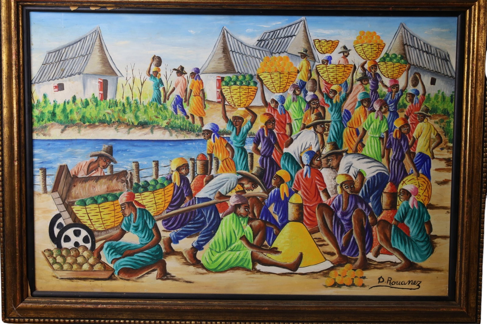 2 HAITIAN PAINTINGS - 3