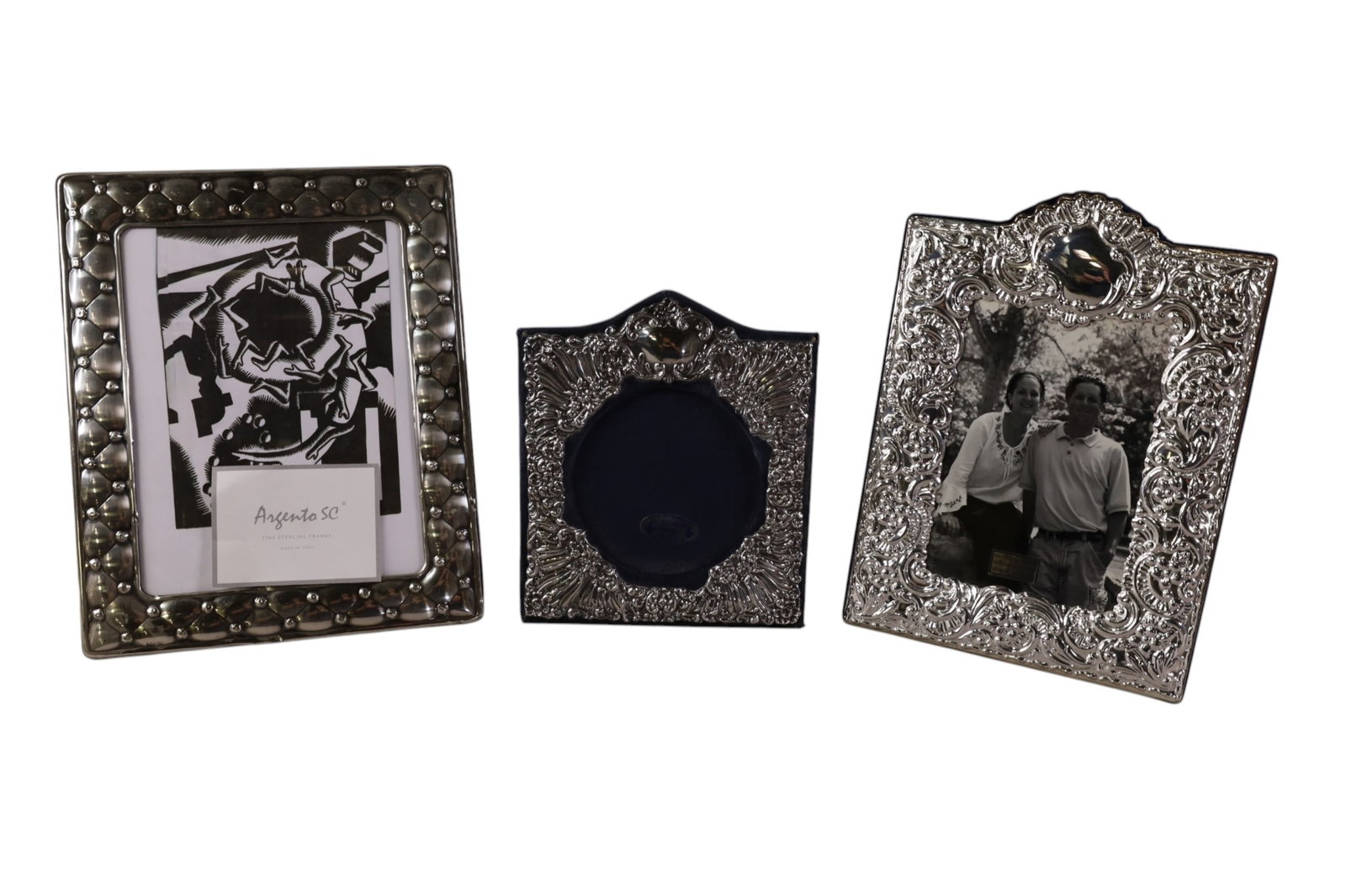 3 STERLING PICTURE FRAMES (1 of 4)