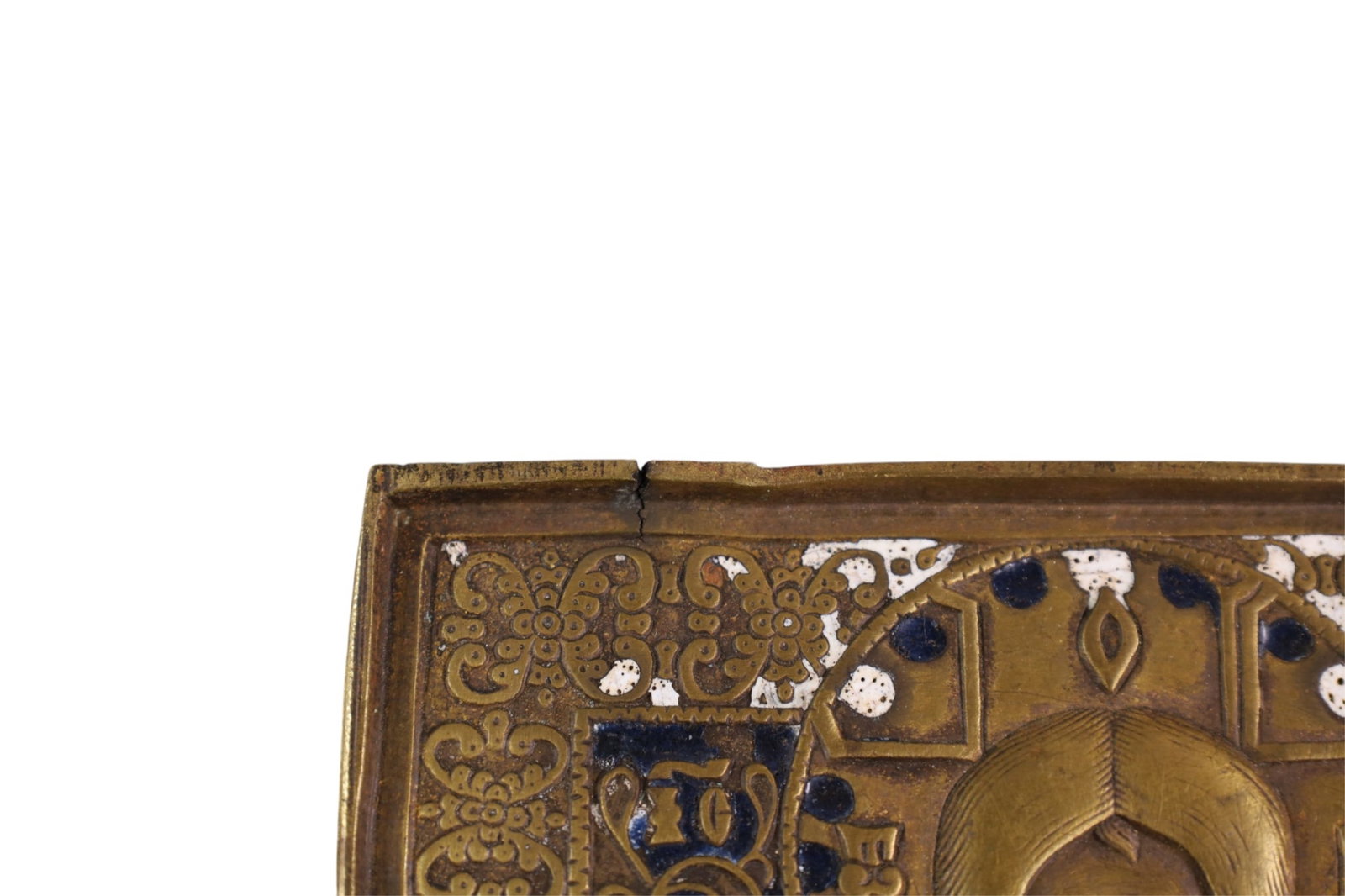 BRONZE RUSSIAN ICON - 2