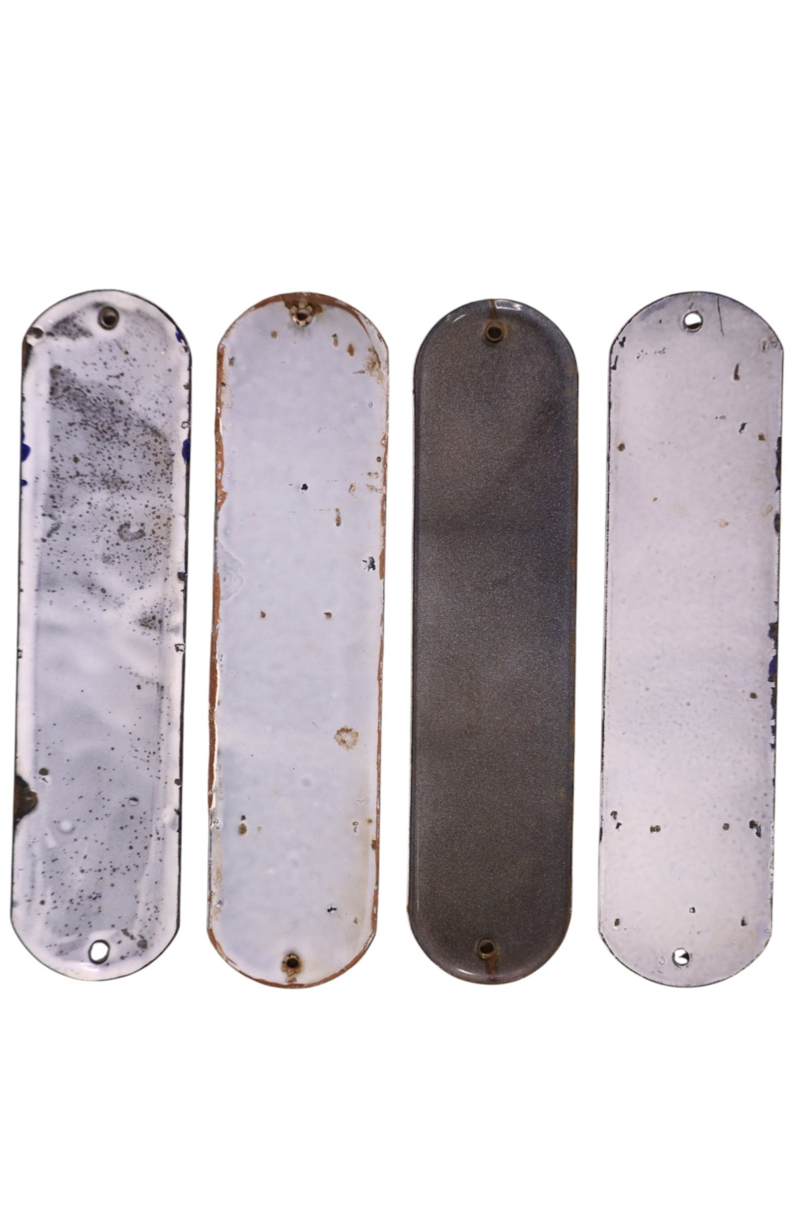 4 SMALL PORCELAIN SIGNS - 2