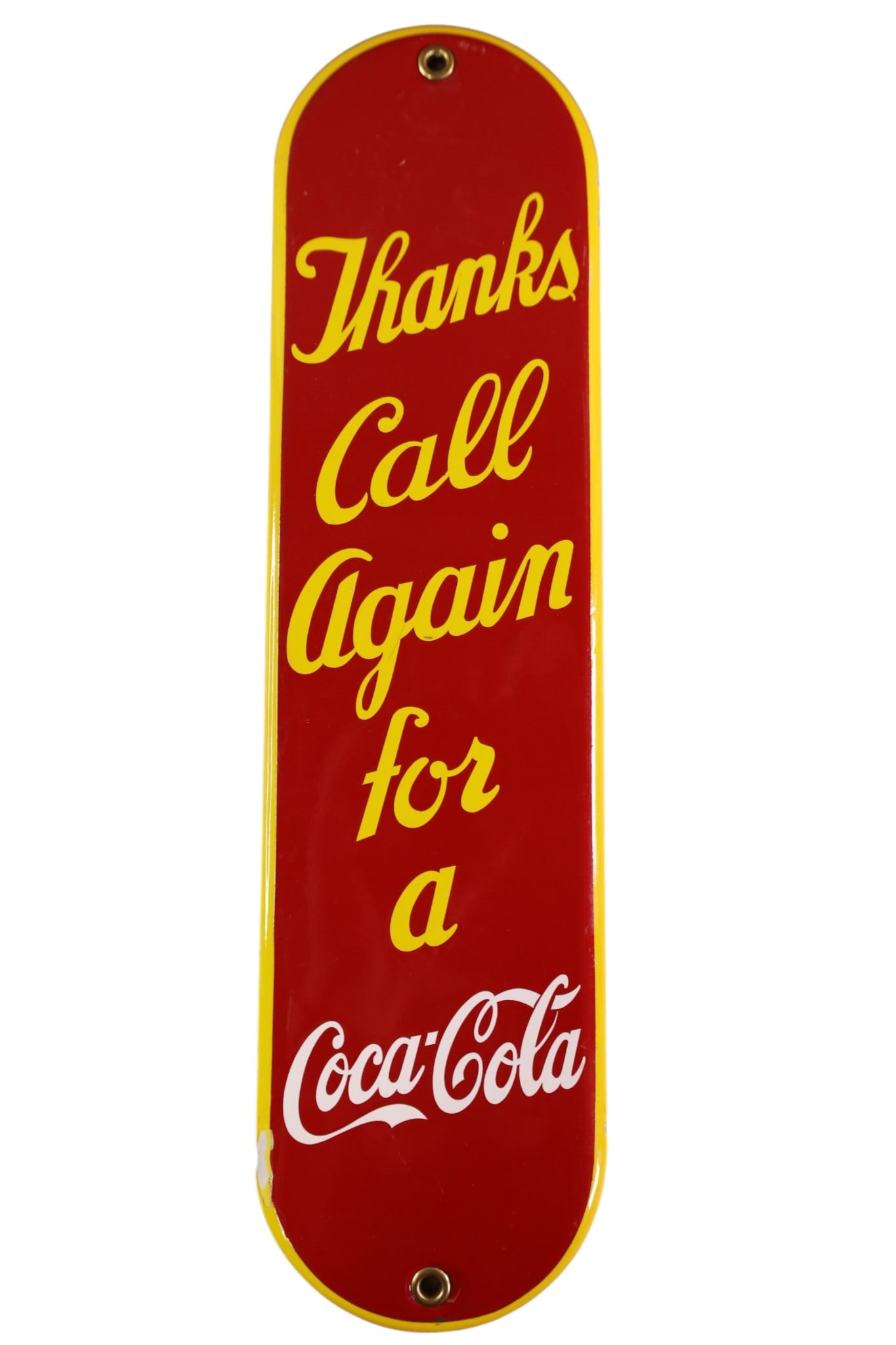 COCA COLA DOOR PUSH (1 of 2)