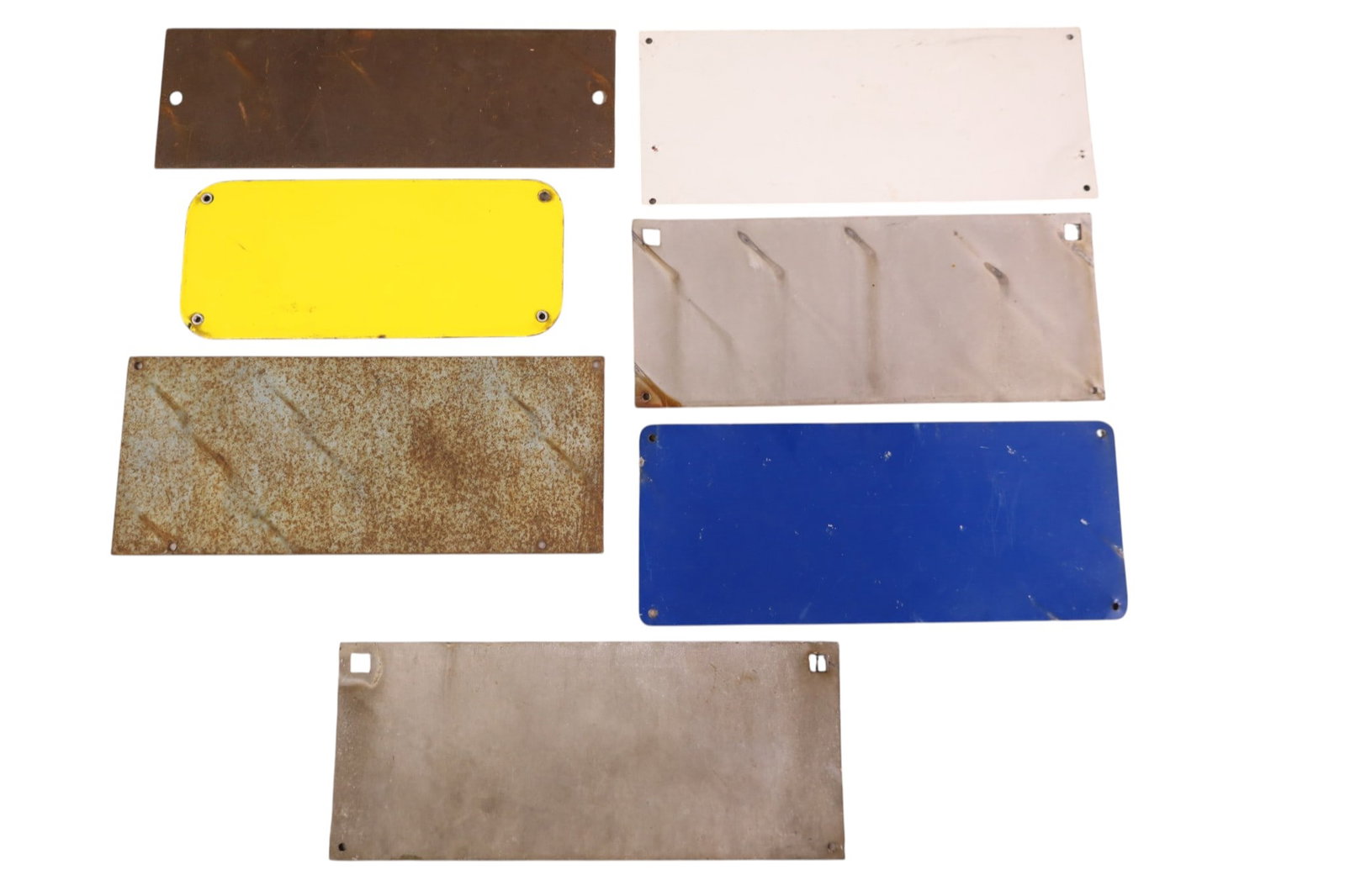 7 MISC FENCE SIGNS - 2