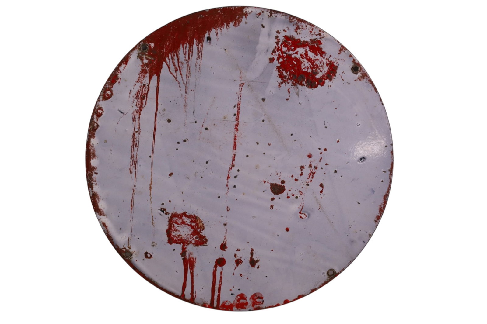 TEXACO PORCELAIN PUMP PLATE - 2
