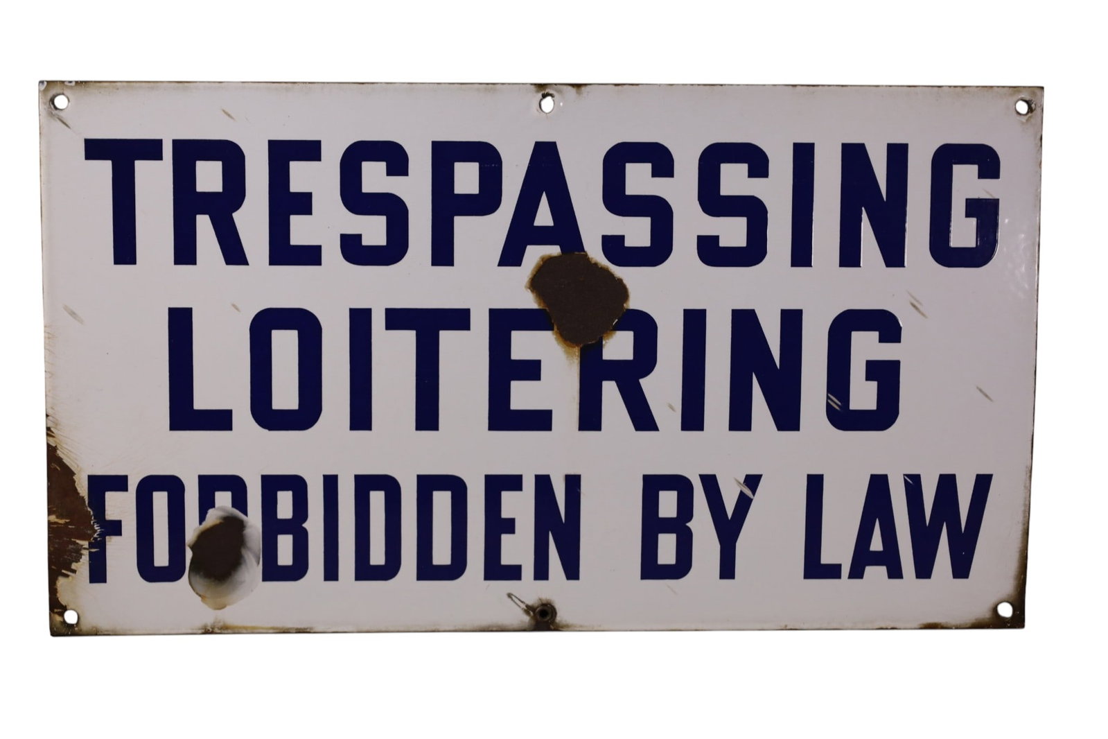 2 PORCELAIN SIGNS - 2