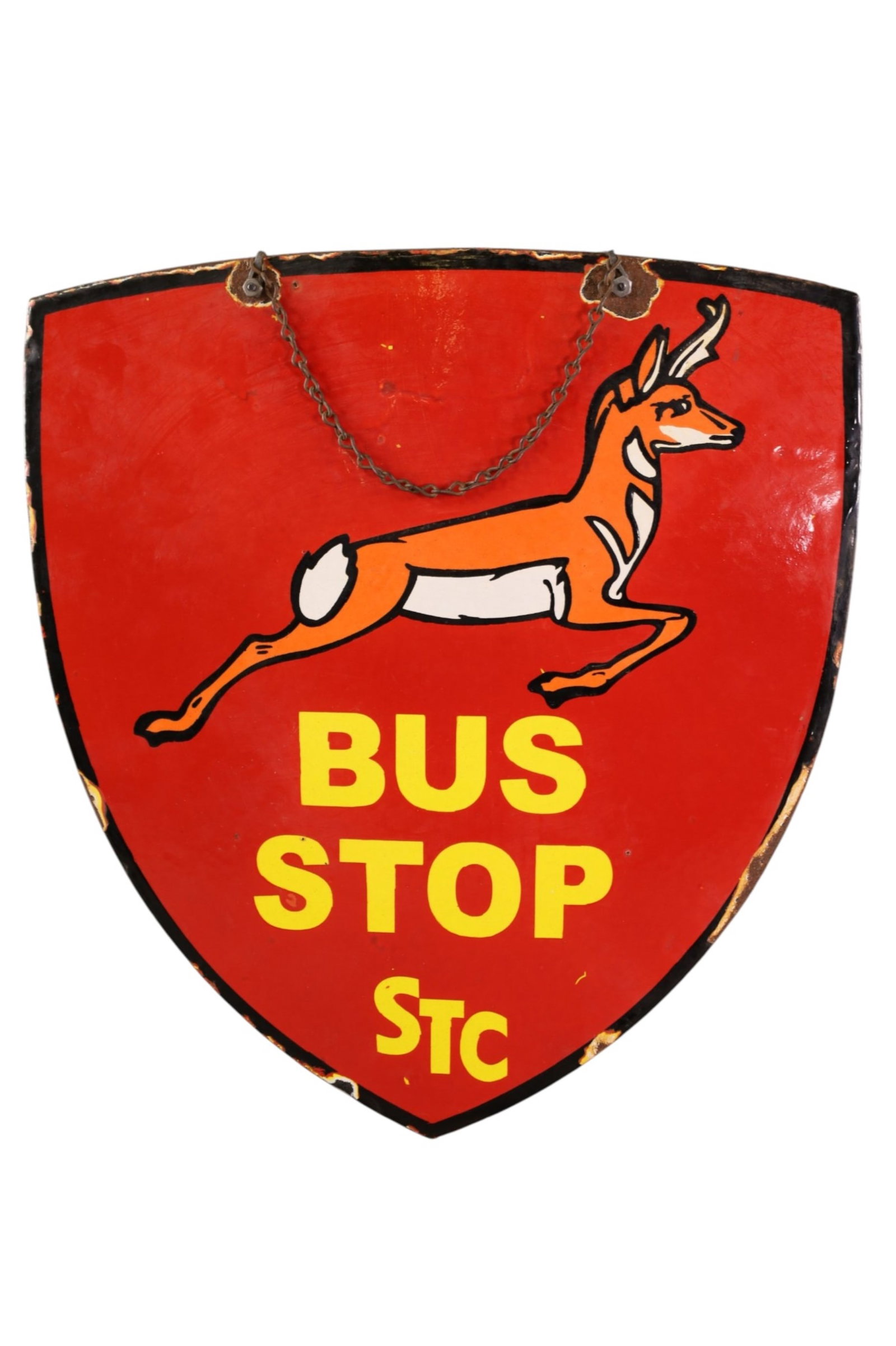 BUS STOP PORCELAIN SIGN - 2