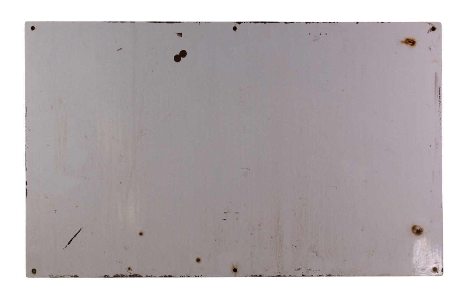 WARNING PORCELAIN SIGN - 2