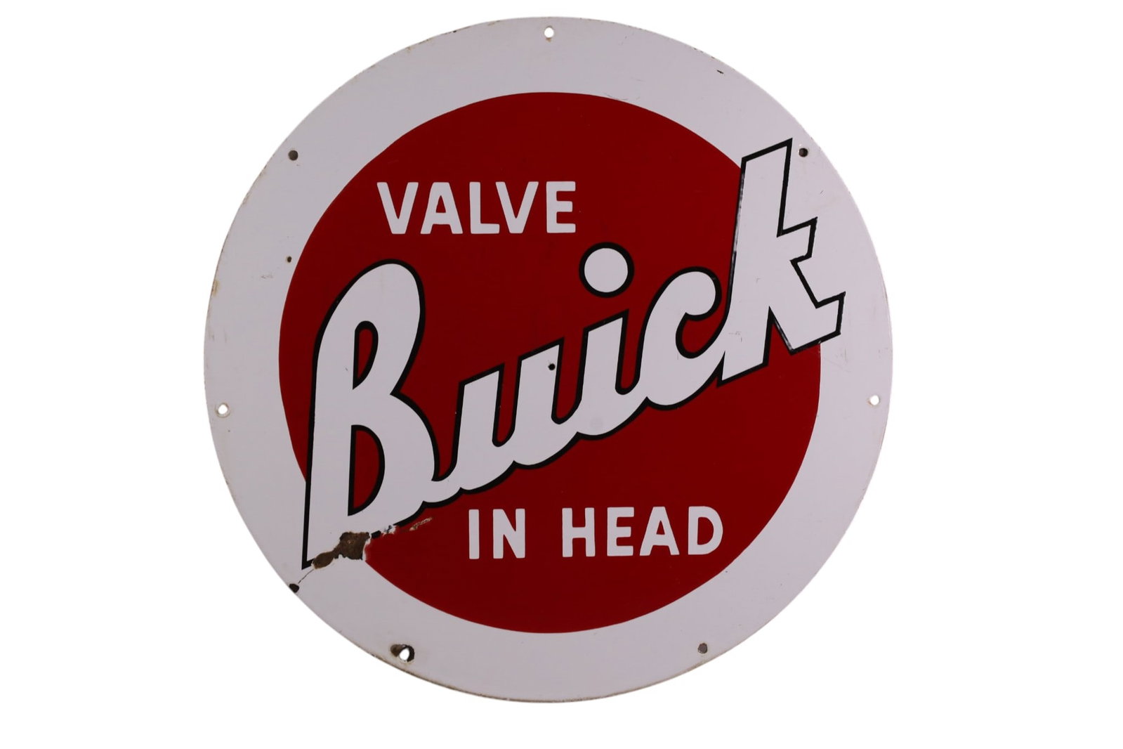 BUICK PORCELAIN SIGN (TAC) (1 of 2)