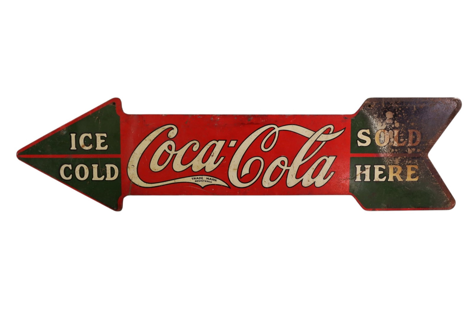 COCA COLA ARROW SIGN (1 of 3)