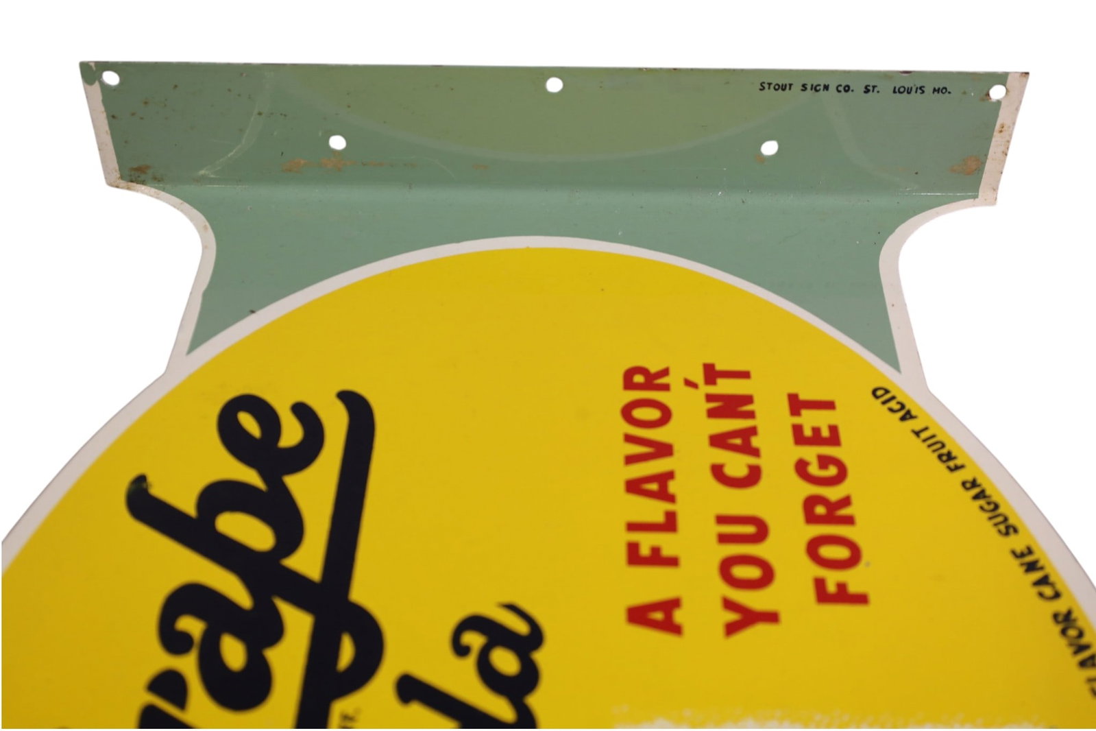 NUGRAPE SODA FLANGE SIGN - 3