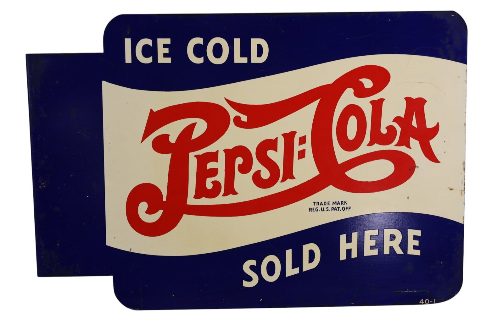 PEPSI COLA FLANGE SIGN - 2