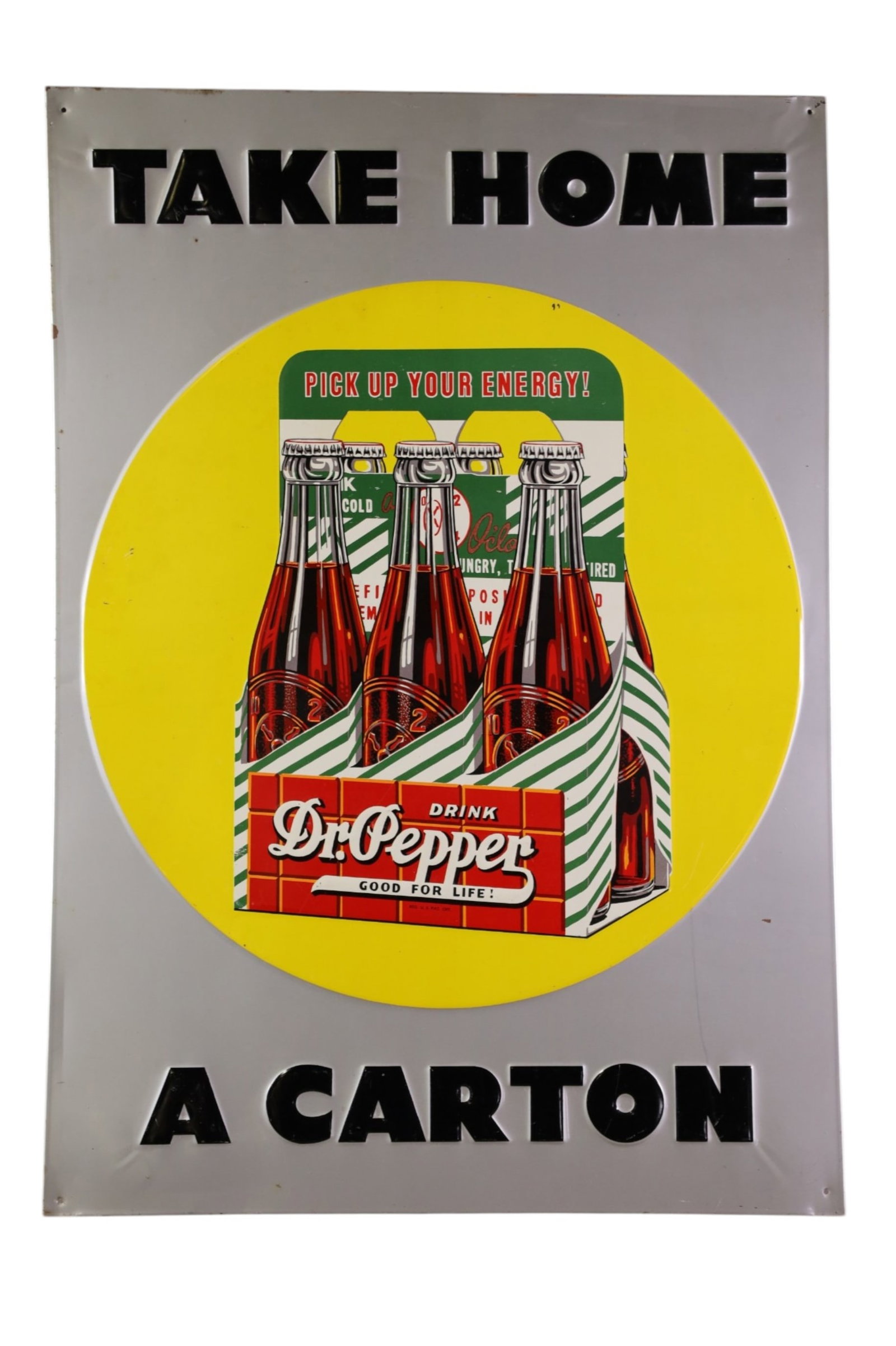 DR PEPPER METAL SIGN (1 of 2)