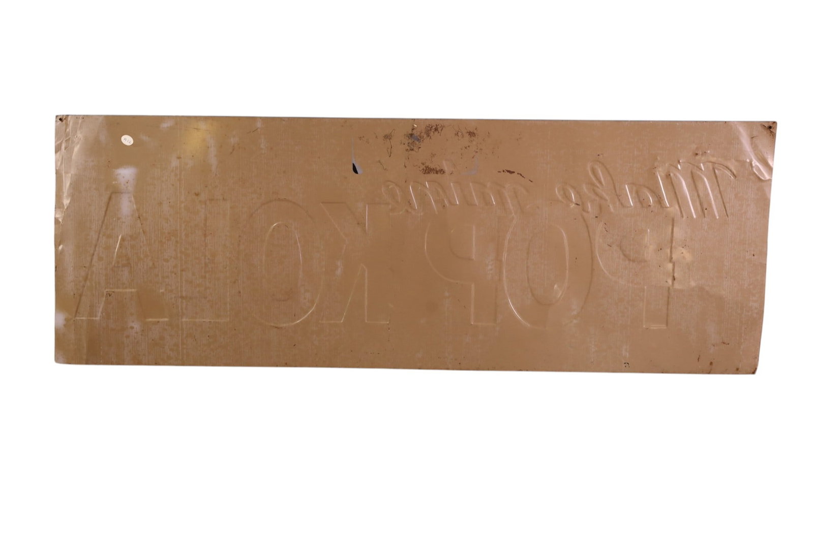 POP KOLA METAL SIGN - 2