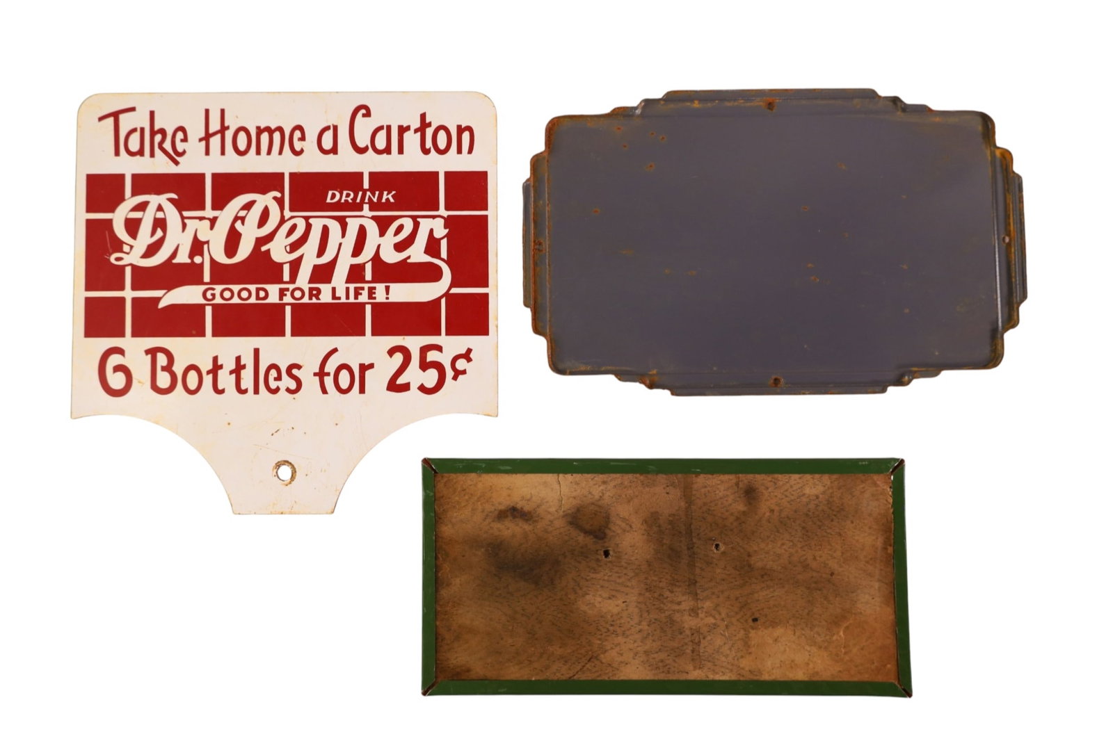3 SMALL SODA SIGNS - 2