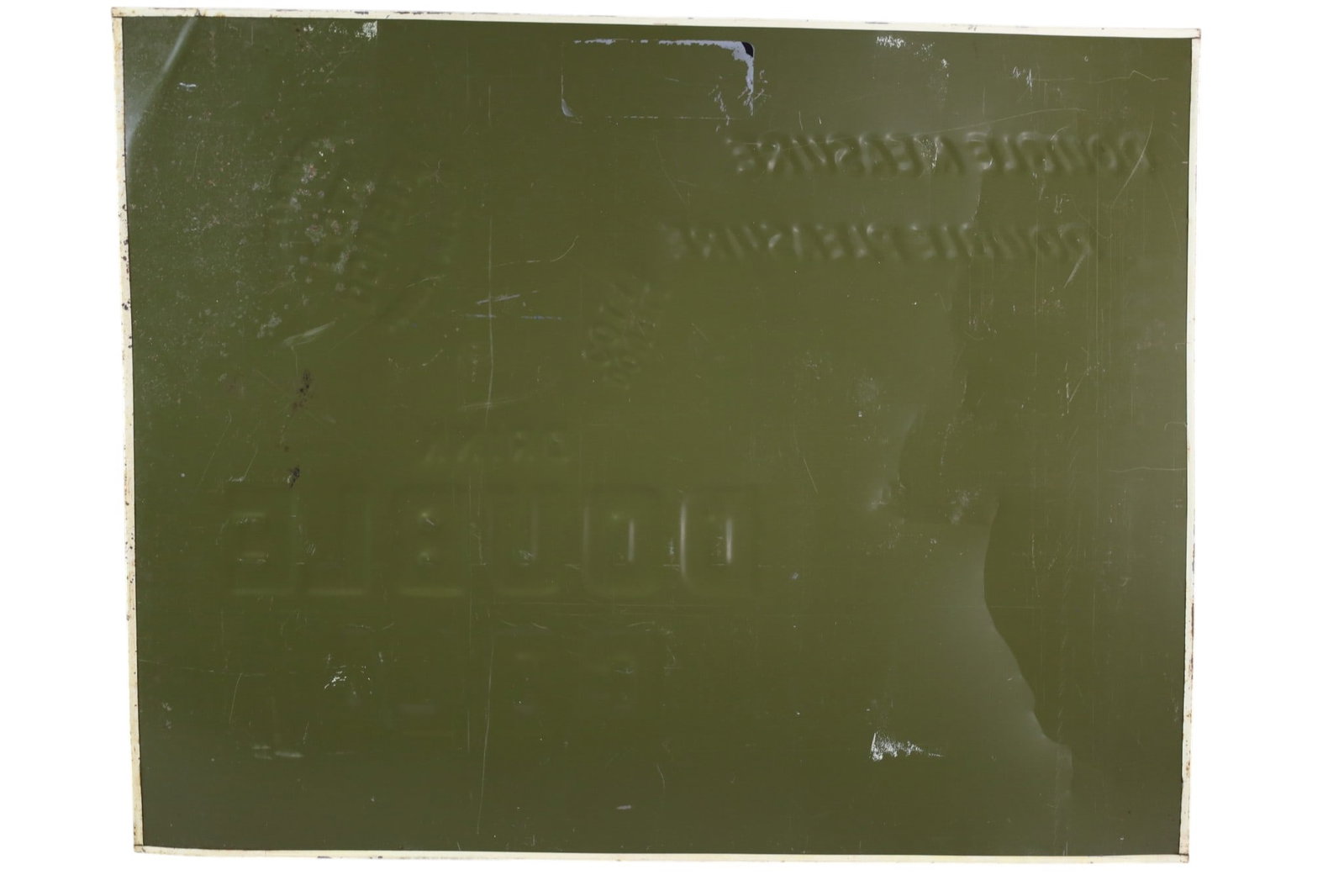 DOUBLE COLA METAL SIGN - 3