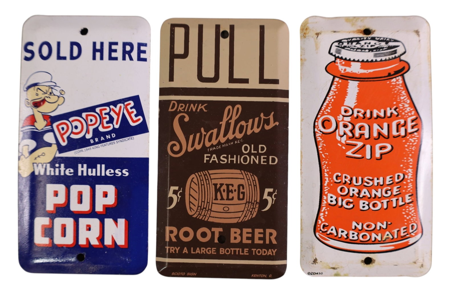 3 DOOR PUSH SIGNS (1 of 2)