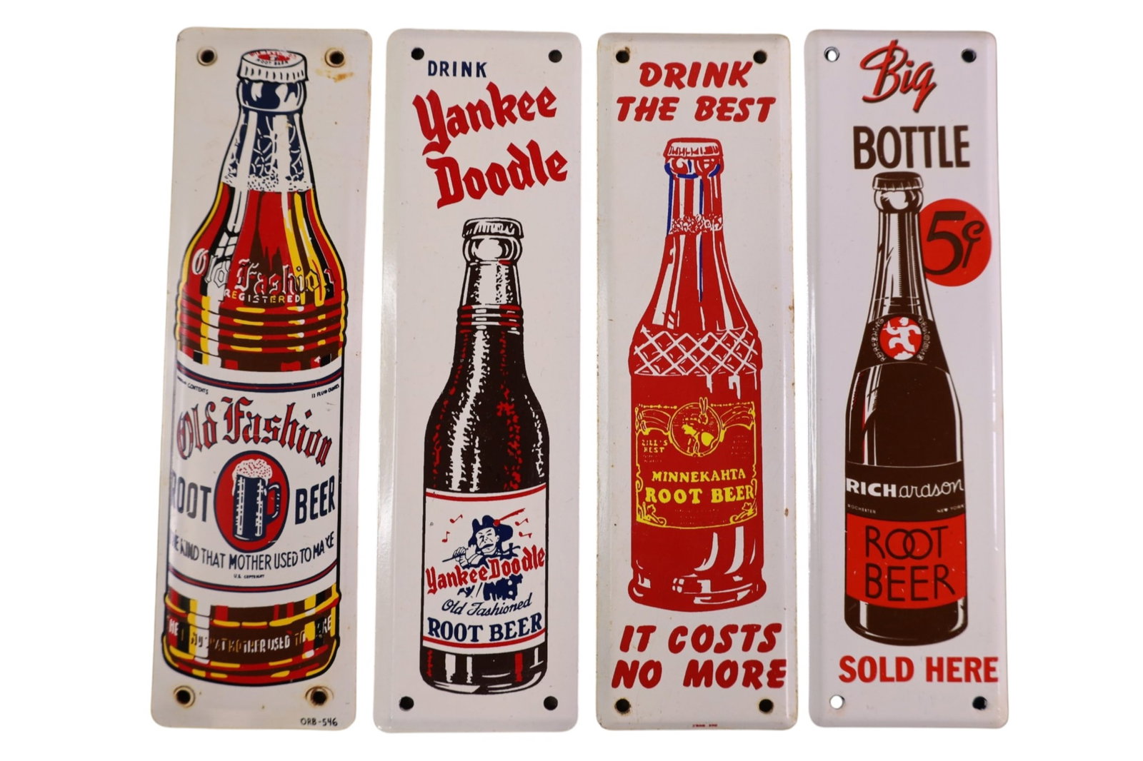 4 SODA DOOR PUSH SIGNS (1 of 2)