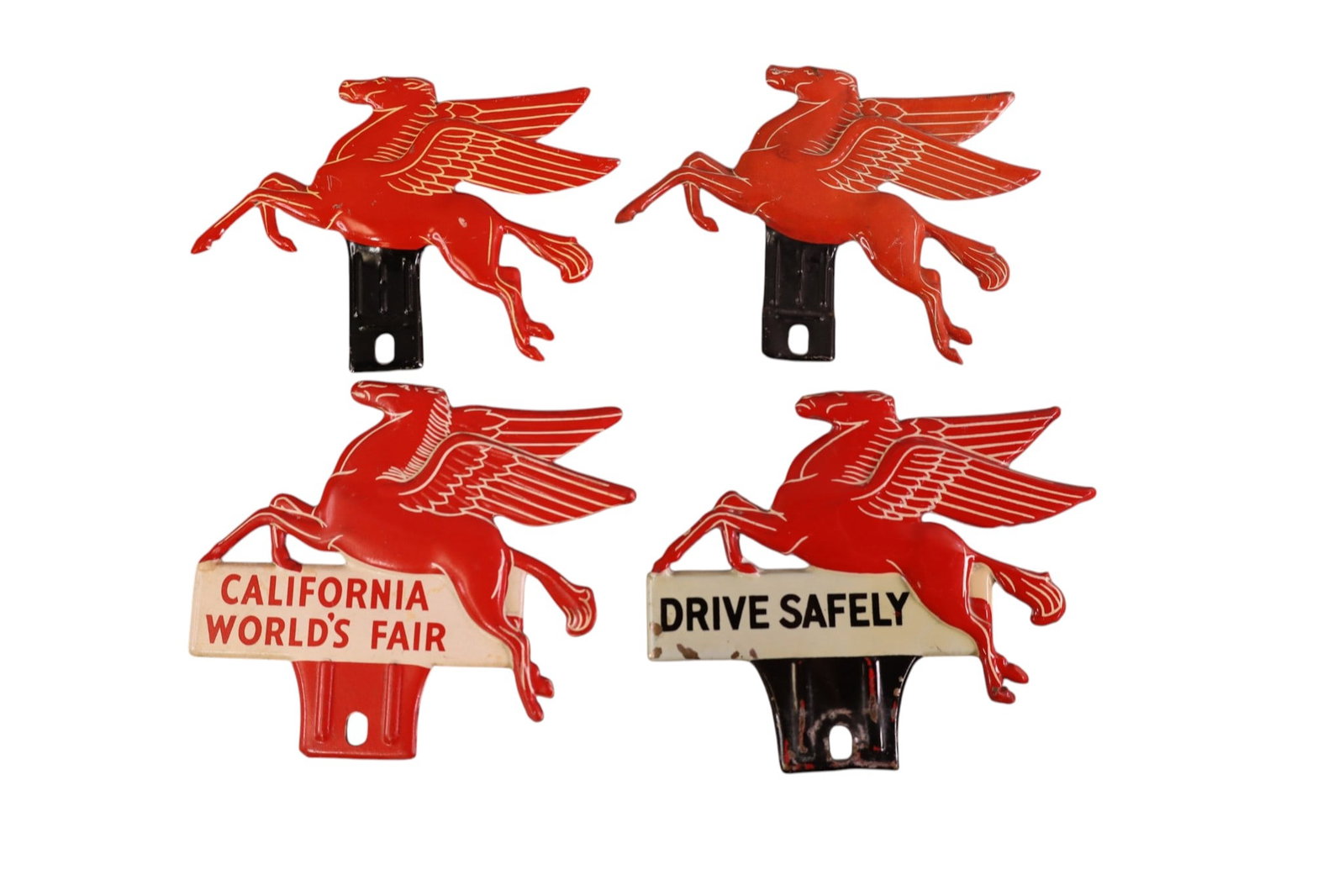 4 MOBIL LICENSE PLATE TOPPERS (1 of 2)