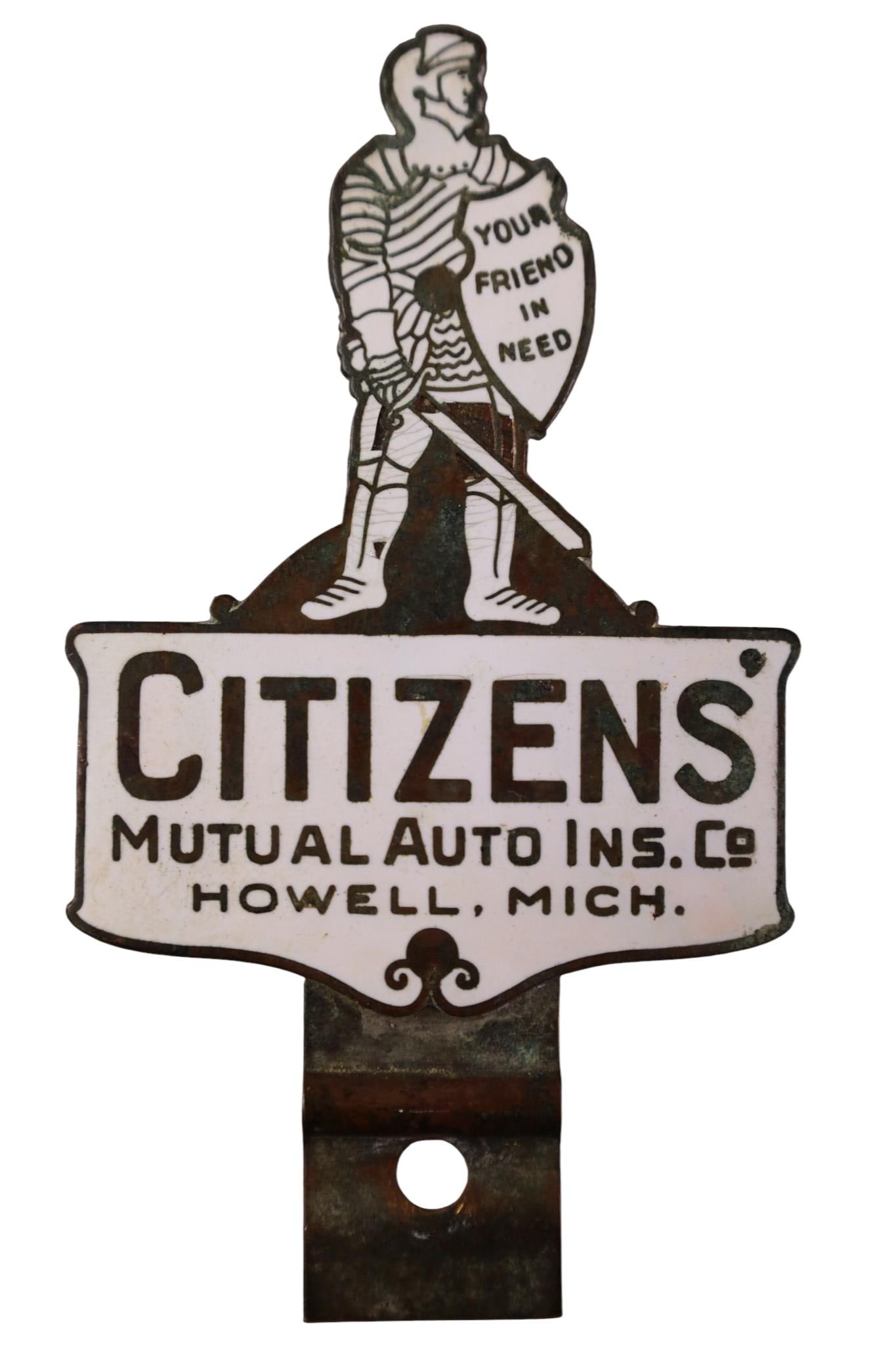 CITIZENS LICENSE PLATE TOPPER (1 of 2)