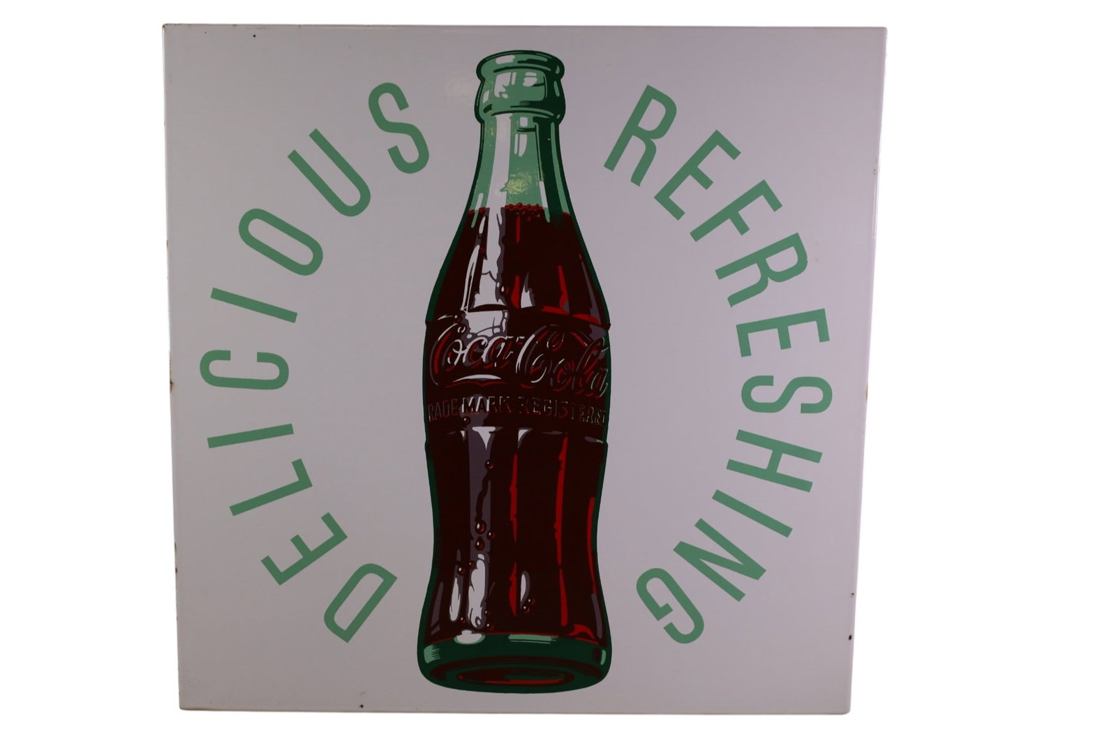 COCA COLA PORCELAIN SIGN (1 of 2)