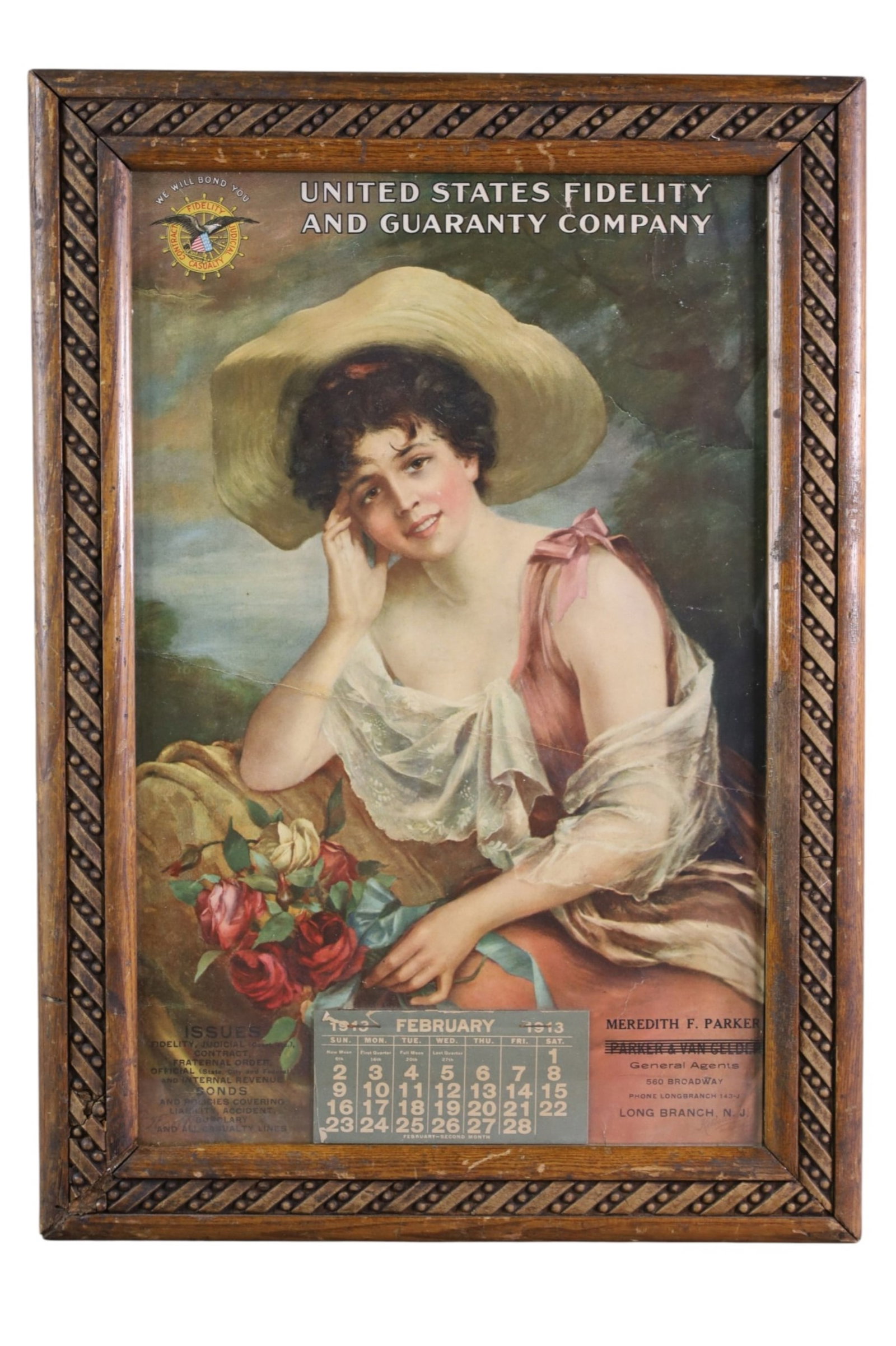 1913 UNITED STATES FIDELITY GUARANTEE CO AD (1 of 3)