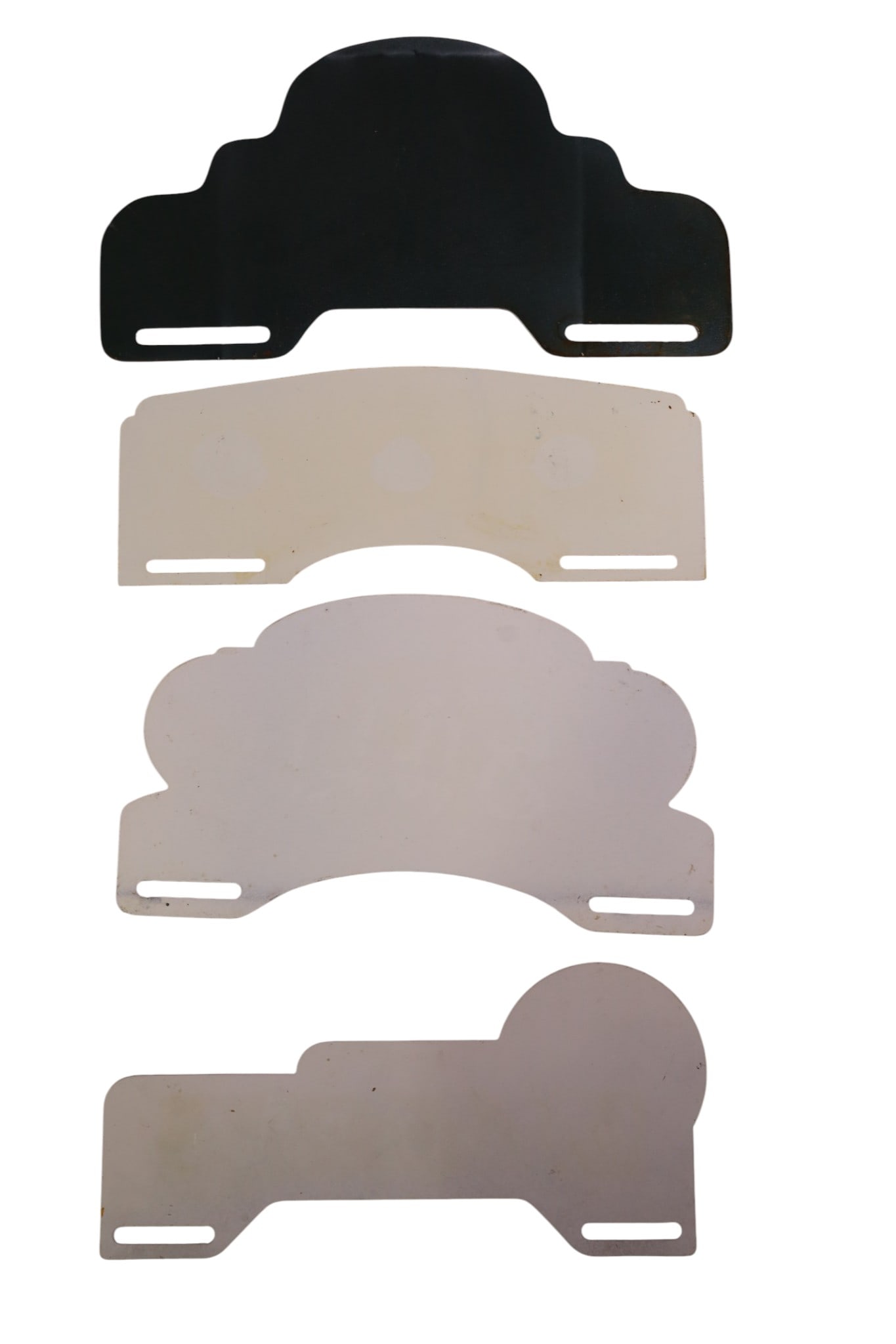 4 LICENSE PLATE TOPPERS - 2