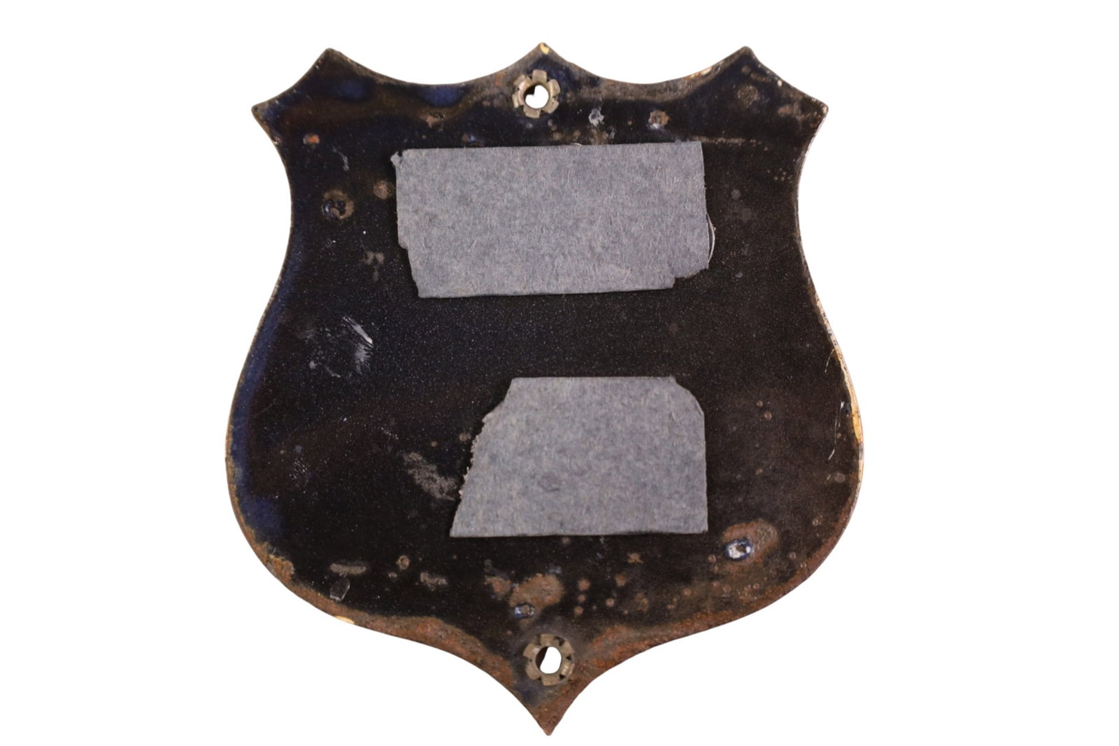 SMALL PORCELAIN SHIELD - 2