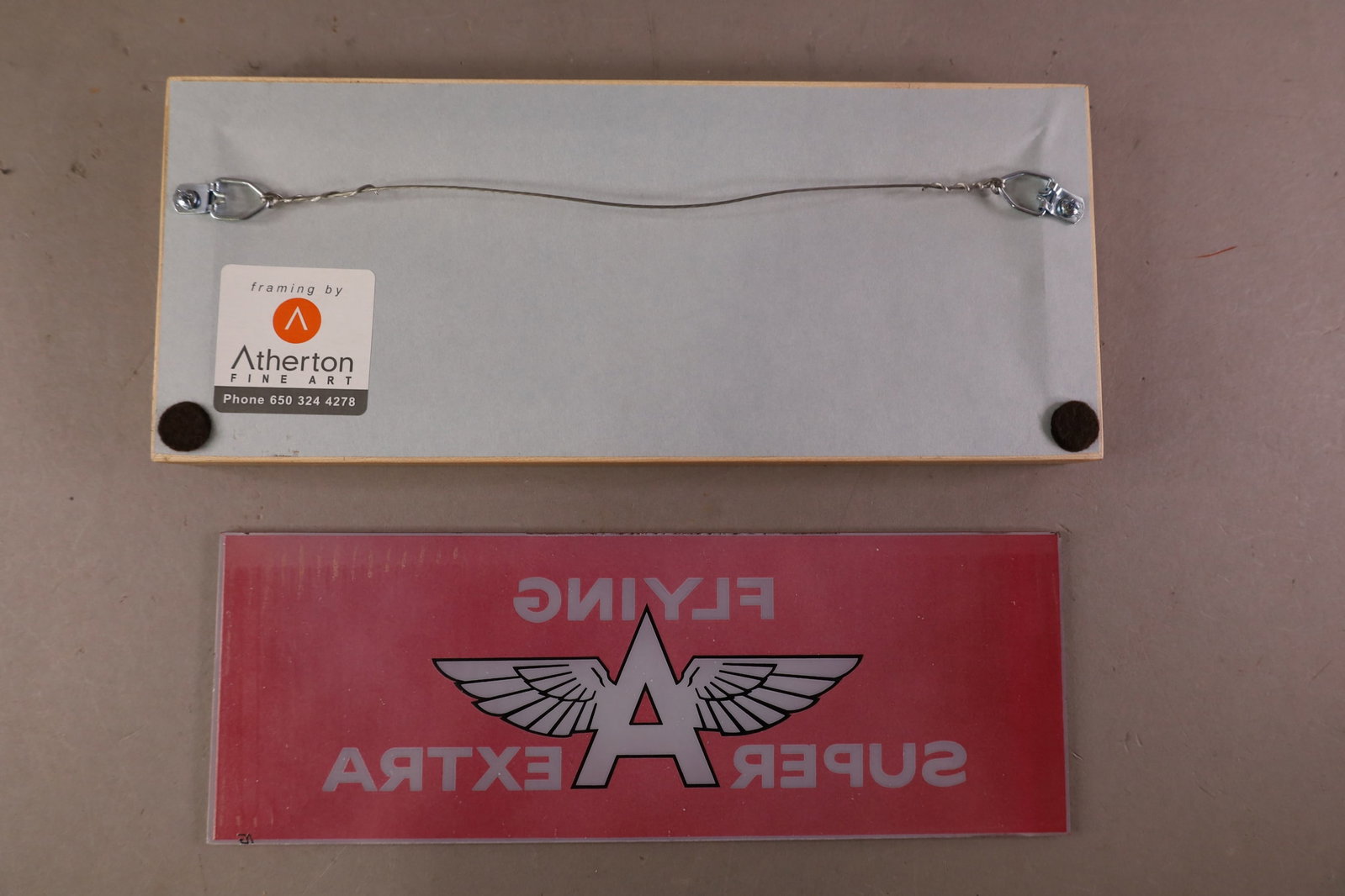 2 FLYING A AD GLASS - 2