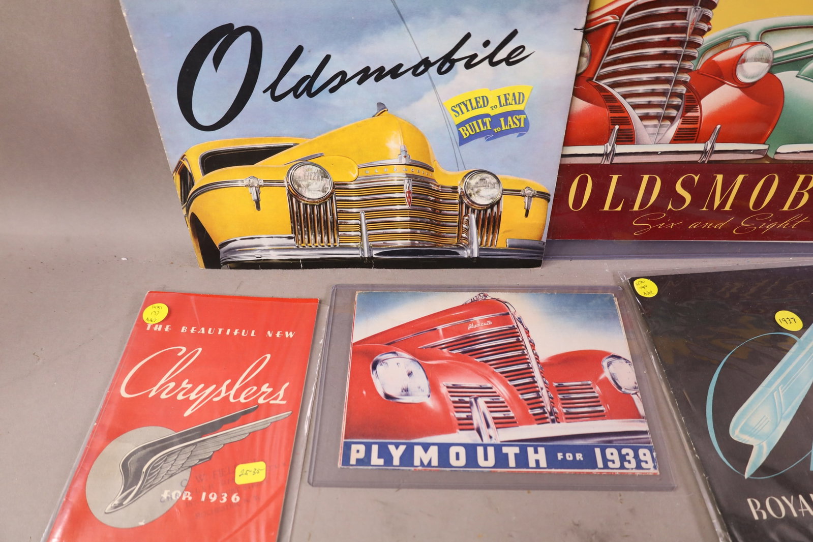 10 CAR BROCHURES - 2