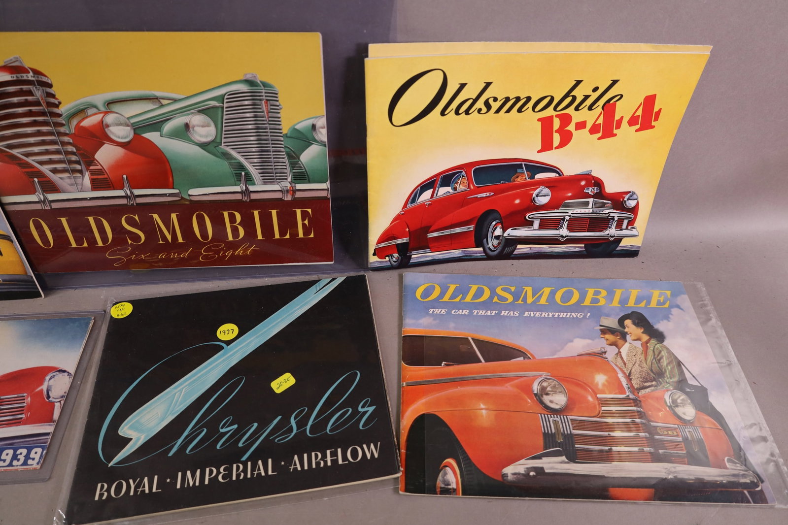 10 CAR BROCHURES - 3