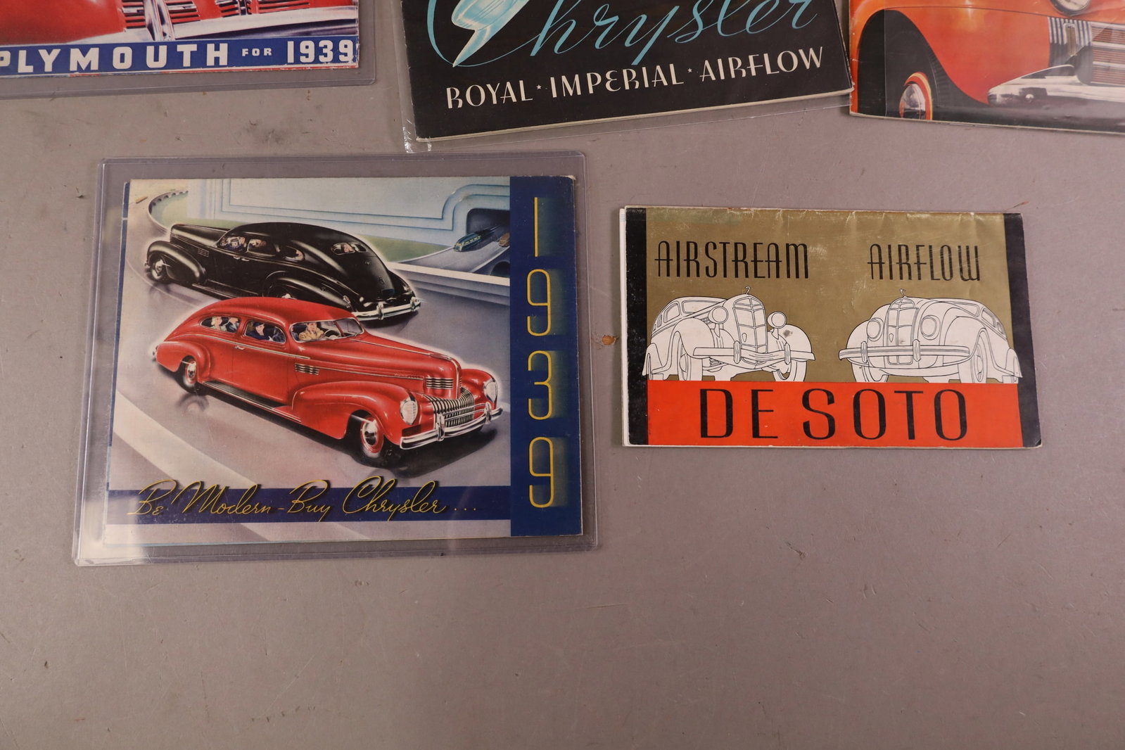10 CAR BROCHURES - 4