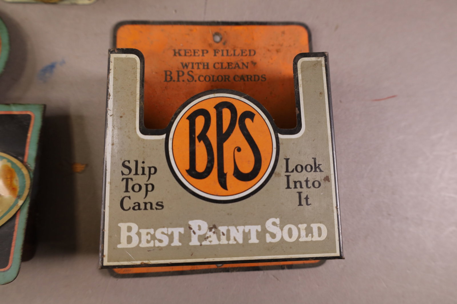 4 ADVERTISING TIN ITEMS - 3