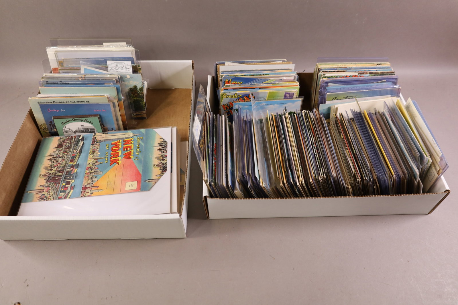HUGE COLLECTION OF POSTCARDS: LARGE COLELCTION OF VINTAGE POSTCARDS. REAL PICTURE POSTCARDS. A LOT OF TRAVEL AND CALIFORNIA