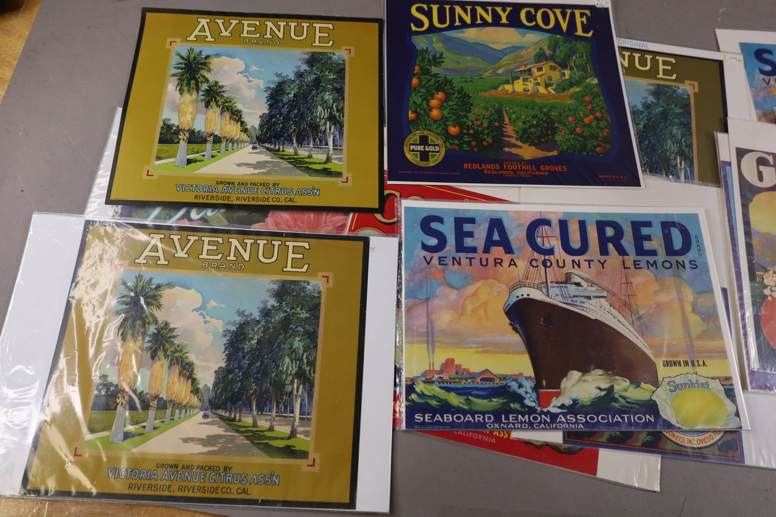 24 CITRUS CRATE LABELS - 5