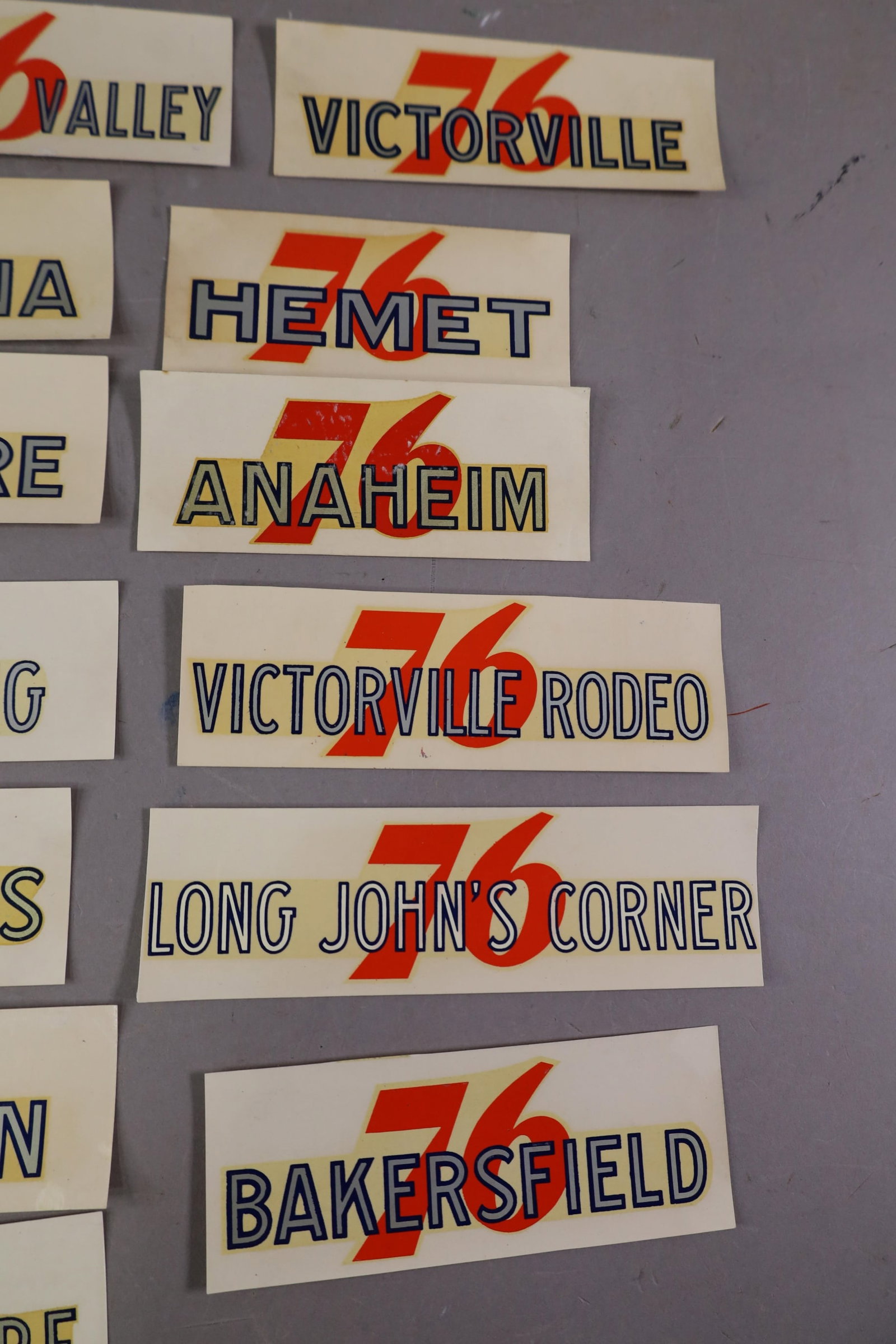 20 UNION 76 WATER TRANSFER DECALS - 3