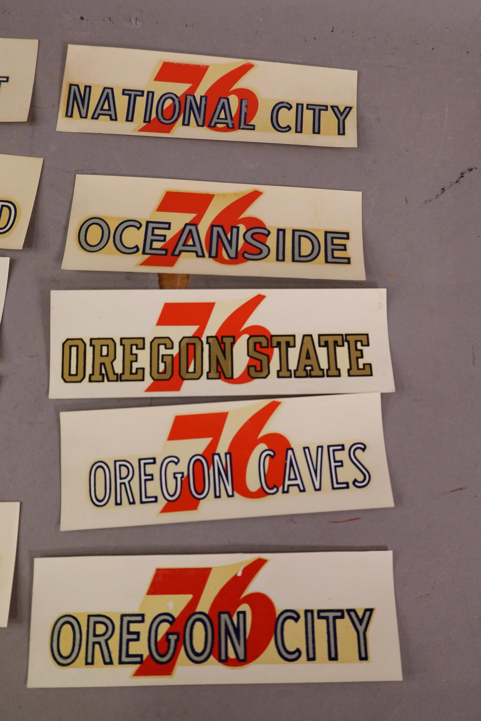 20 UNION 76 WATER TRANSFER DECALS - 3