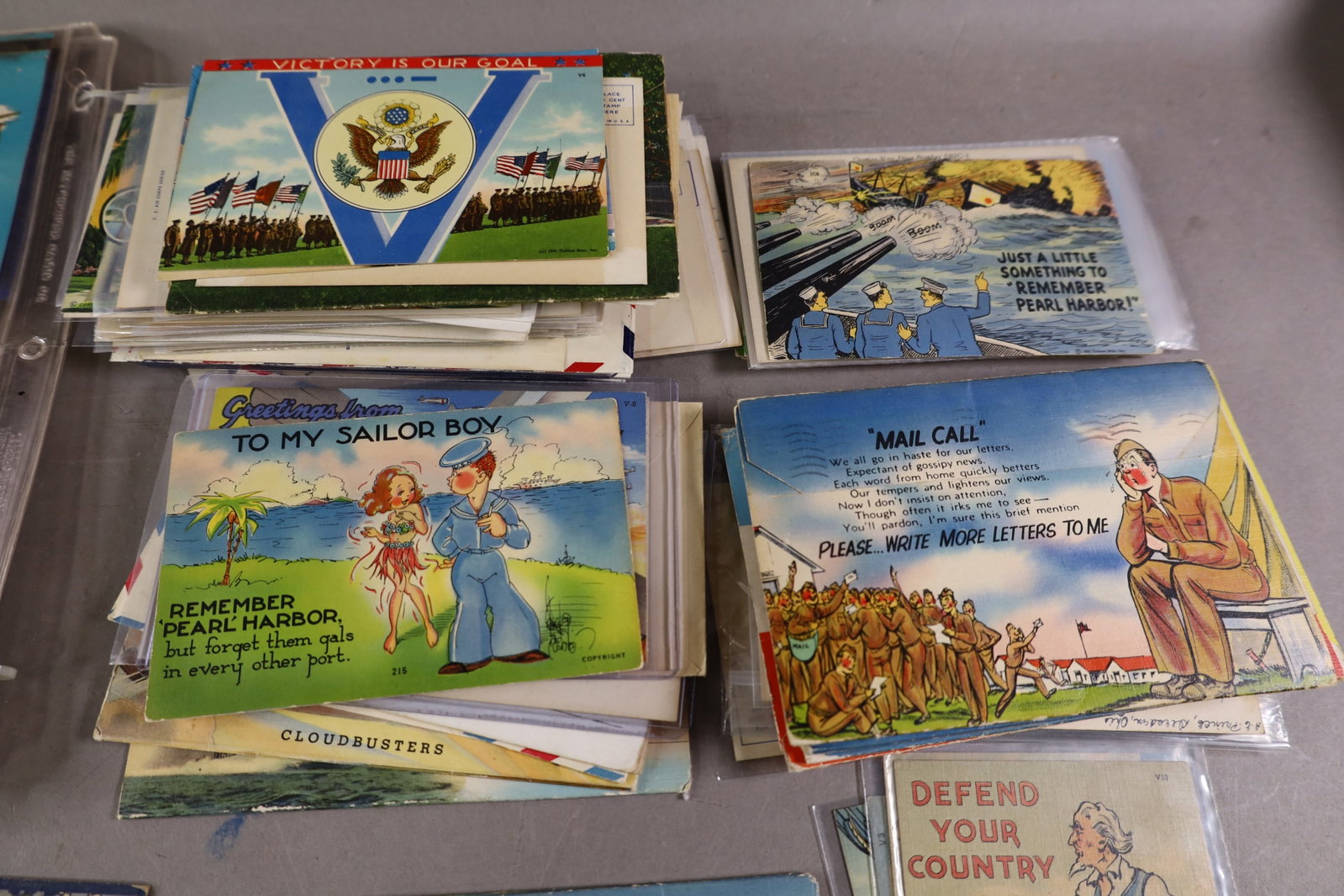 REMEMBER PEARL HARBOR POSTCARDS & MORE - 2