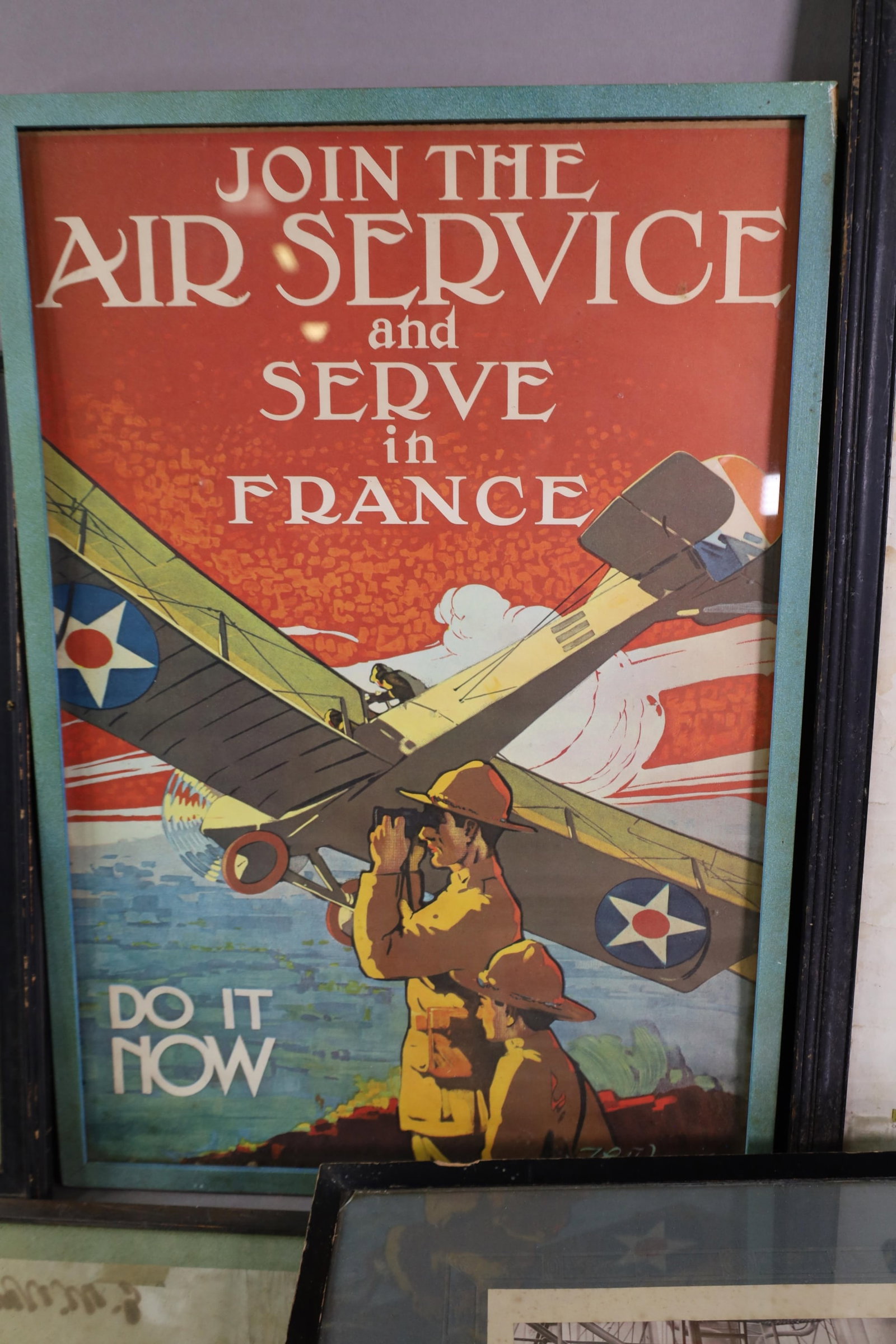 FRAMED MILITARY EPHEMERA - 3